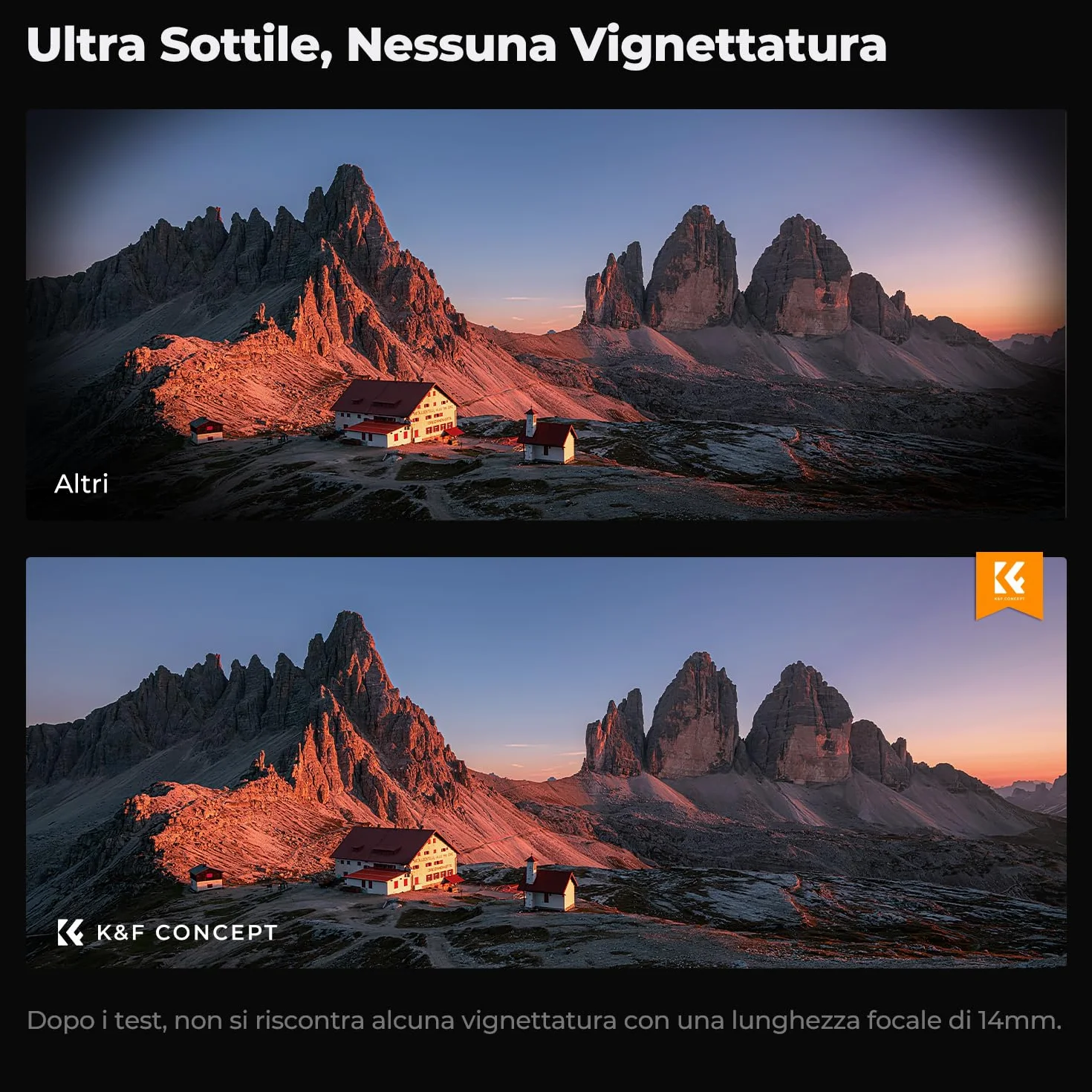 K&F CONCEPT Filtro UV 67 mm Nano-Klear Vetro Ottico con Nano-Rivestimento