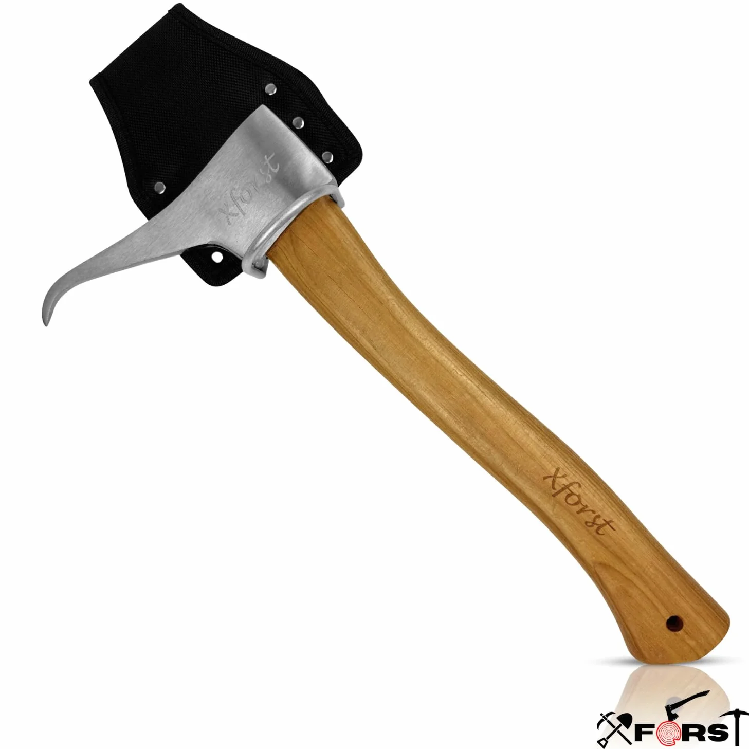 Xforst X-P500 BX Sappie Sapie Handsappie do przenoszenia i zbierania kłód drewna z rękojeścią Hickory