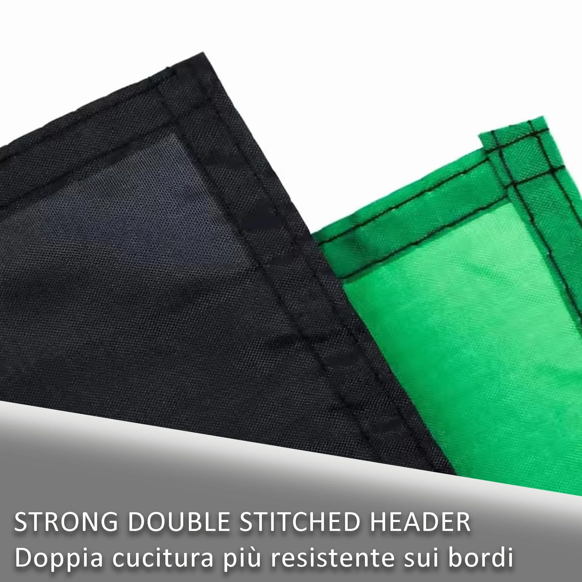 Bandiera Palestina 150x90cm con 2 Occhielli Resistente alle Intemperie per Esterno Bandiera Palestinese
