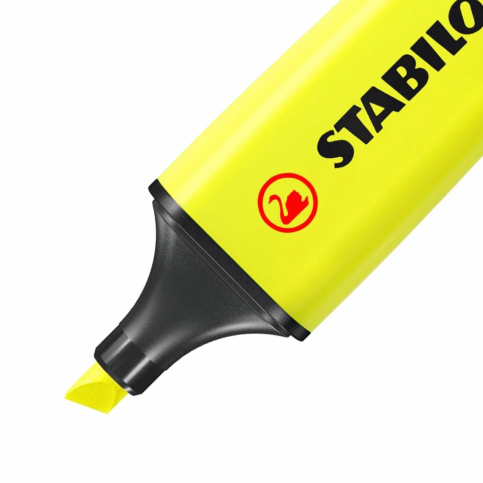 STABILO BOSS ORIGINAL Evidenziatore Giallo Confezione da 10