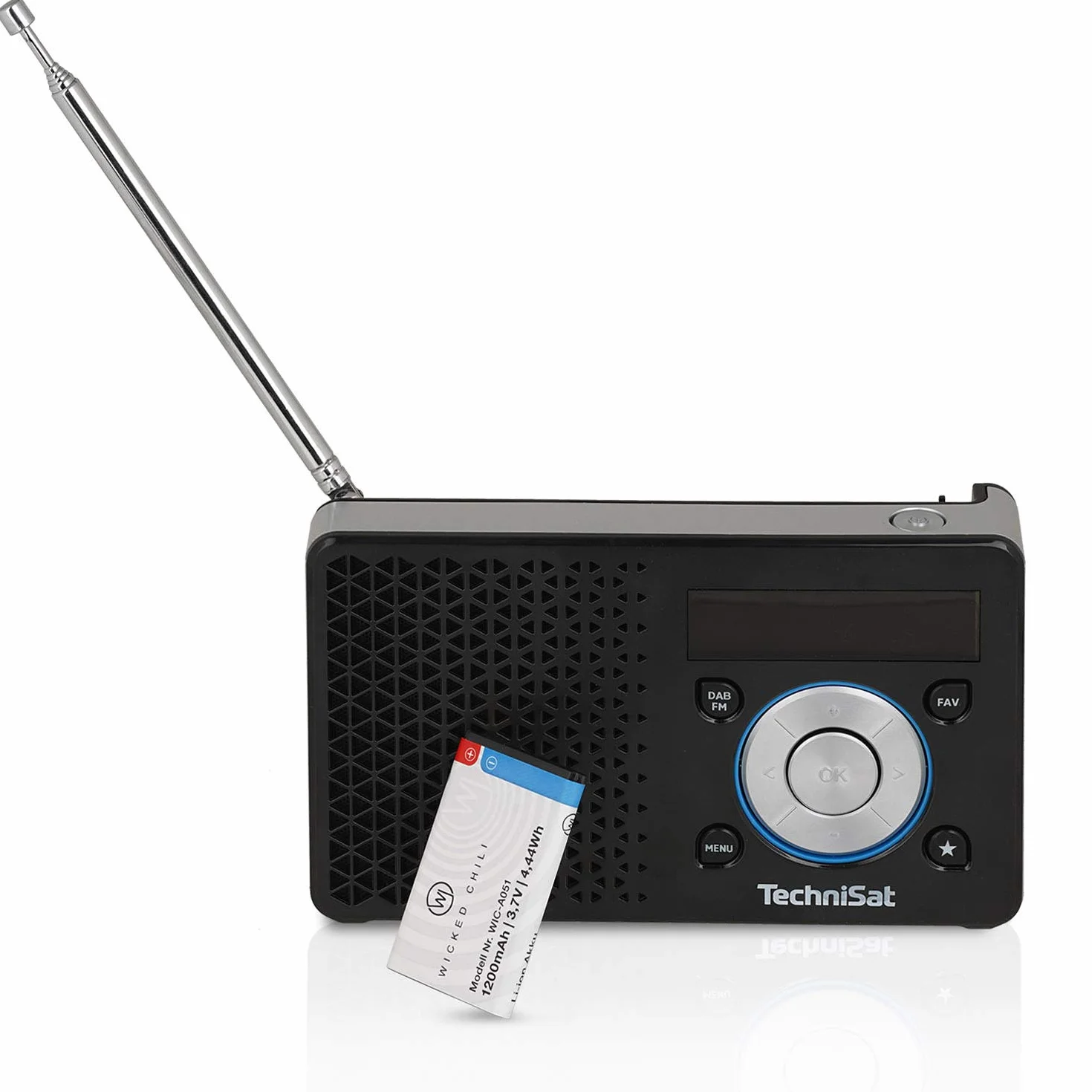 TechniSat DIGITRADIO Batteria Sostitutiva BL-5C 1200mAh Compatibile 2, 2S, 1, 1S, Viola 3, Transita 200, 100, RDR