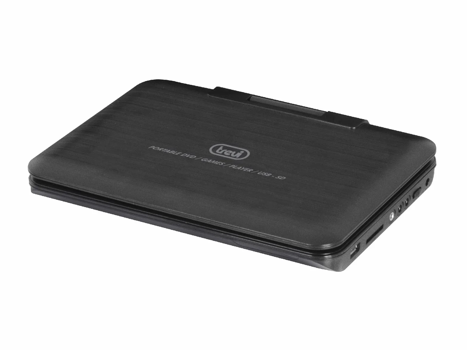 Trevi PDX 1409 S2 Lettore DVD Portatile 9" Schermo Rotante USB SD Gamepad CD Videogiochi Tripla Alimentazione