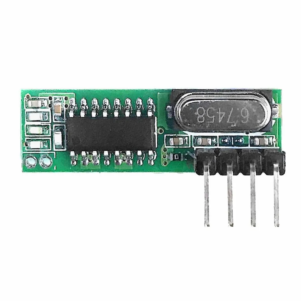 433 Mhz Supereterodina Modulo Ricevitore e Trasmettitore Wireless Kit DIY Antenna