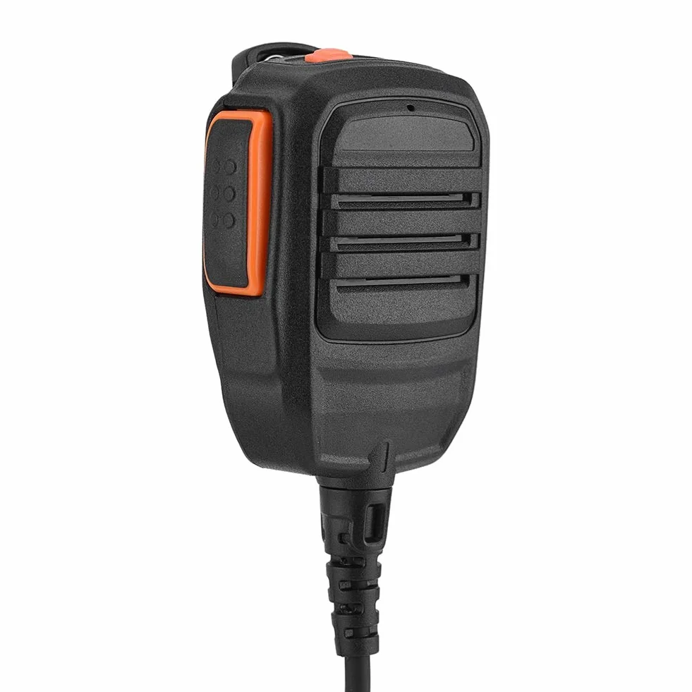Microfono a Mano HYTERA HYT 3,5 mm Antipolvere Impermeabile Altoparlante Walkie-Talkie Radio CB Nero
