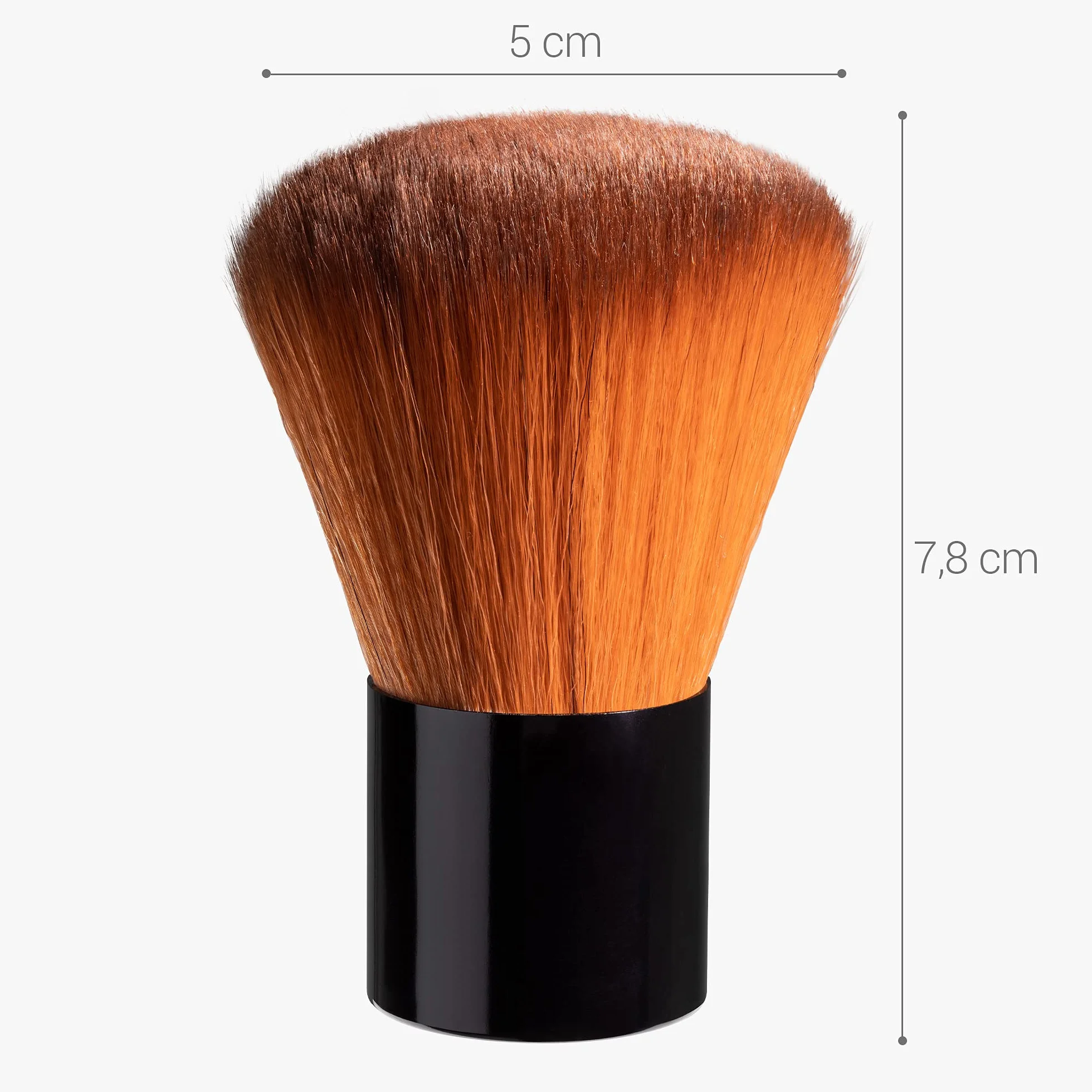 kwmobile Pennello Giradischi Pulisci Vinile Antipolvere Setole Nylon Brush Pulizia Disco LP EP Accessori