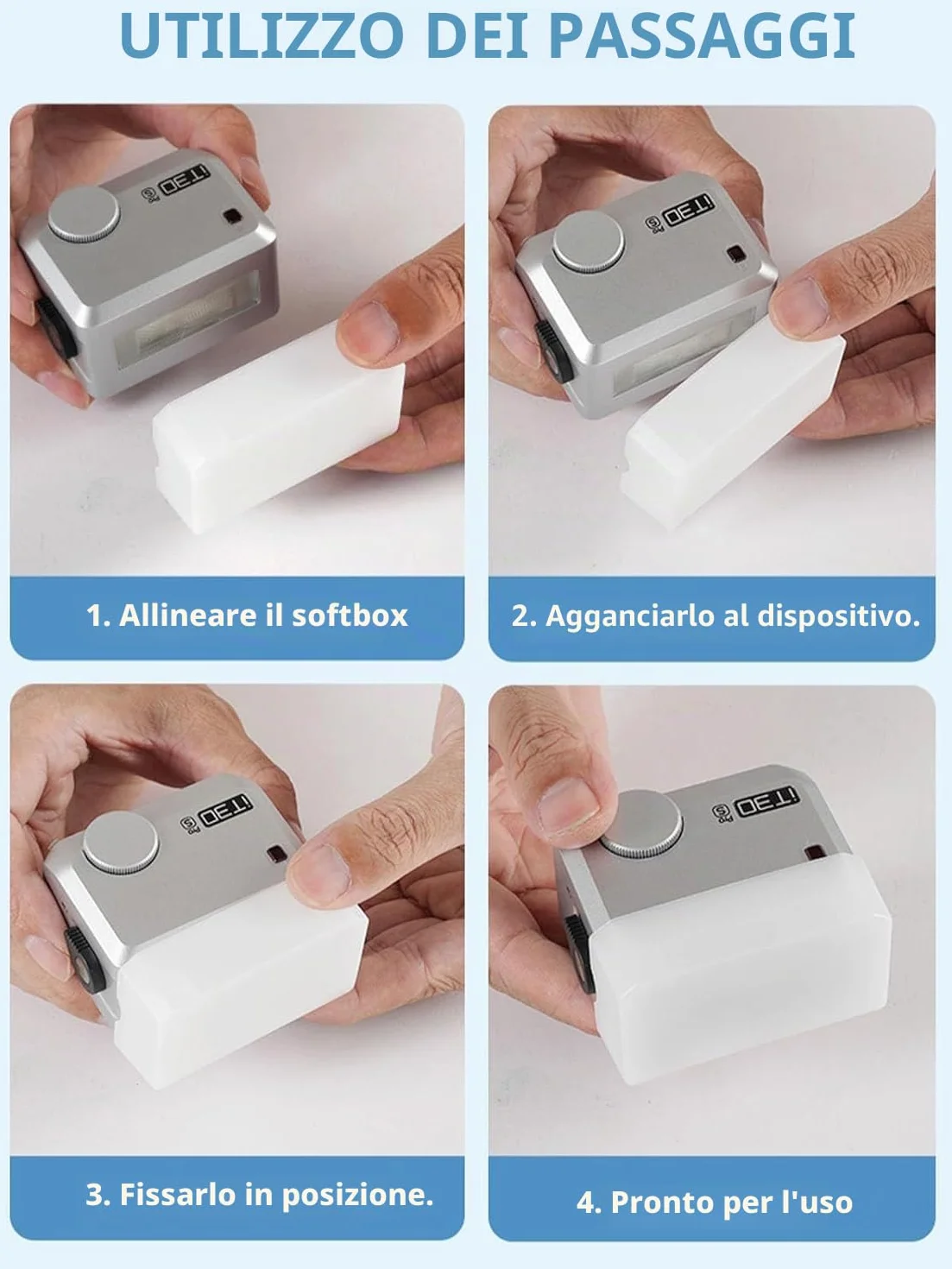 Flash Godox IT30Pro F per Fujifilm con Diffusore, Speedlite TTL HSS 1/8000s Touchscreen, Compatibile X100VI GFX100RF XS20 XS10 XT30 II XT5 XM5 GFX50S GFX50R X-T4 X-T3 X-E4