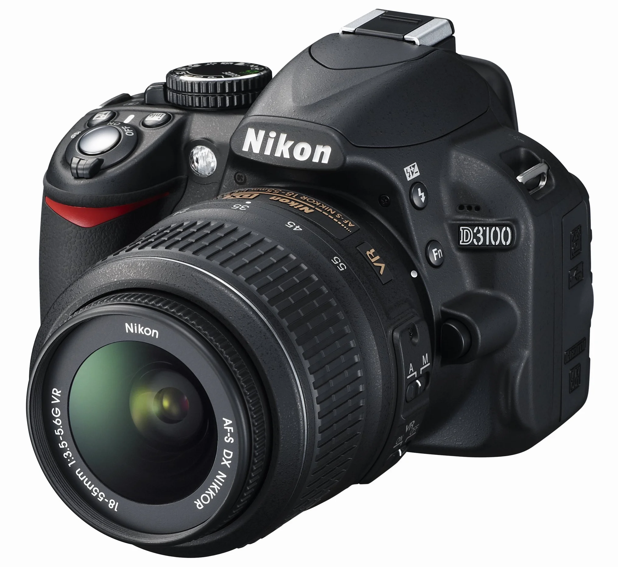 Nikon D3100 Fotocamera Digitale SLR 14.2 MP 18-55mm VR LCD 3 Pollici Rinnovato