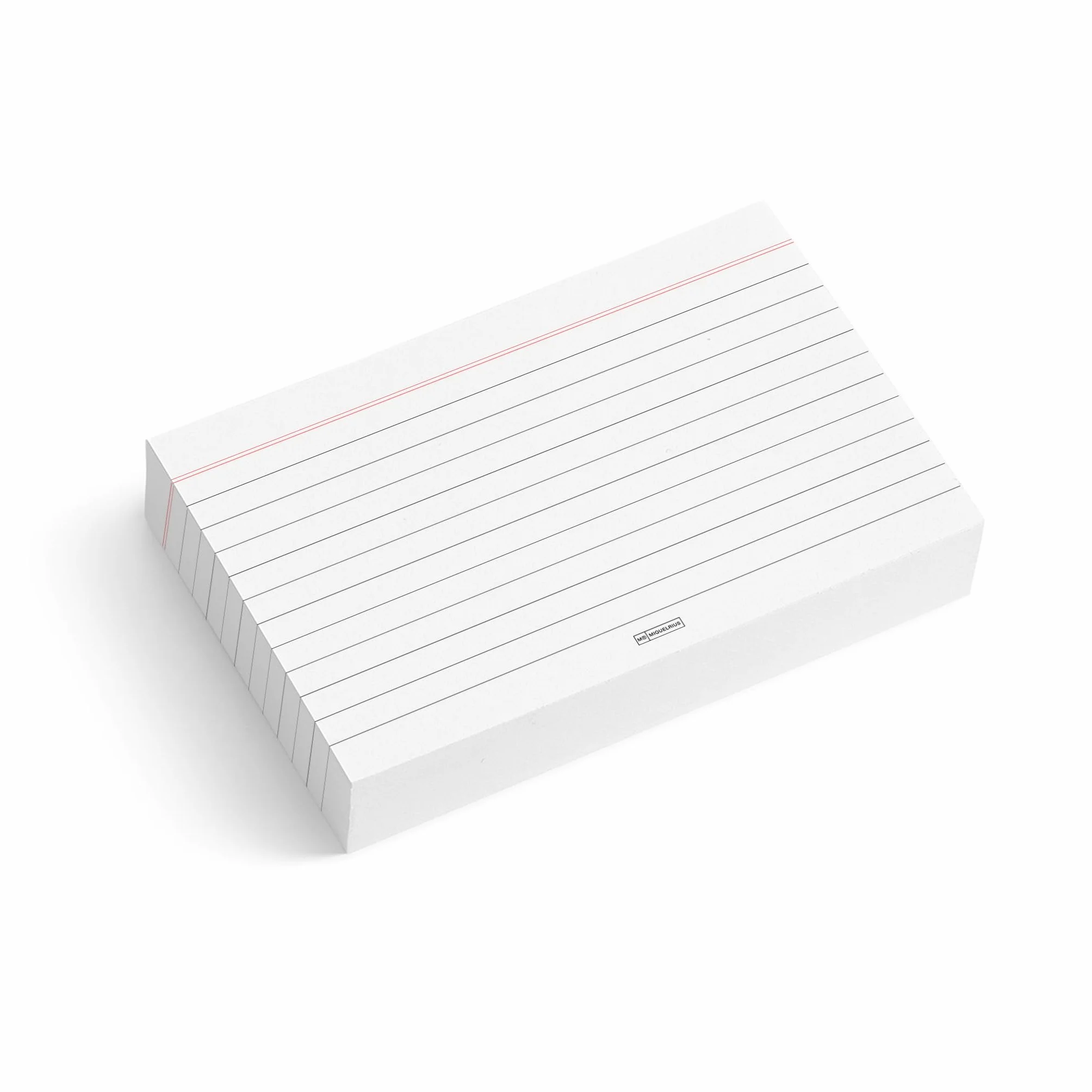 Miquelrius Flashcards 100 schede di studio a righe 150 x 100 mm cartoncino 200 g/m² materiale scolastico