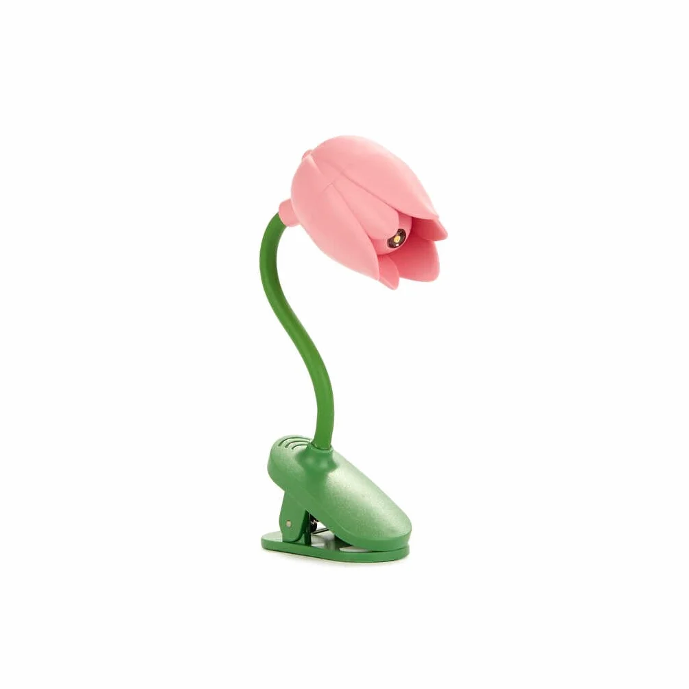 Balvi Lampada Flessibile a Forma di Tulipano Rosa per Lettura