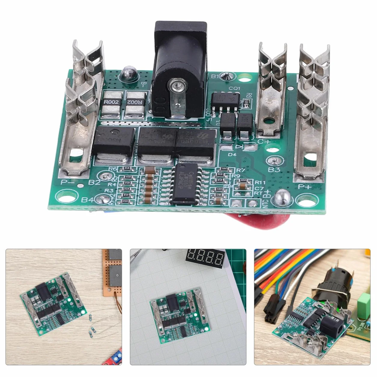 iplusmile Scheda Di Protezione Batteria Al Litio 21V BMS Protezione Termica Sovraccarico Cortocircuito