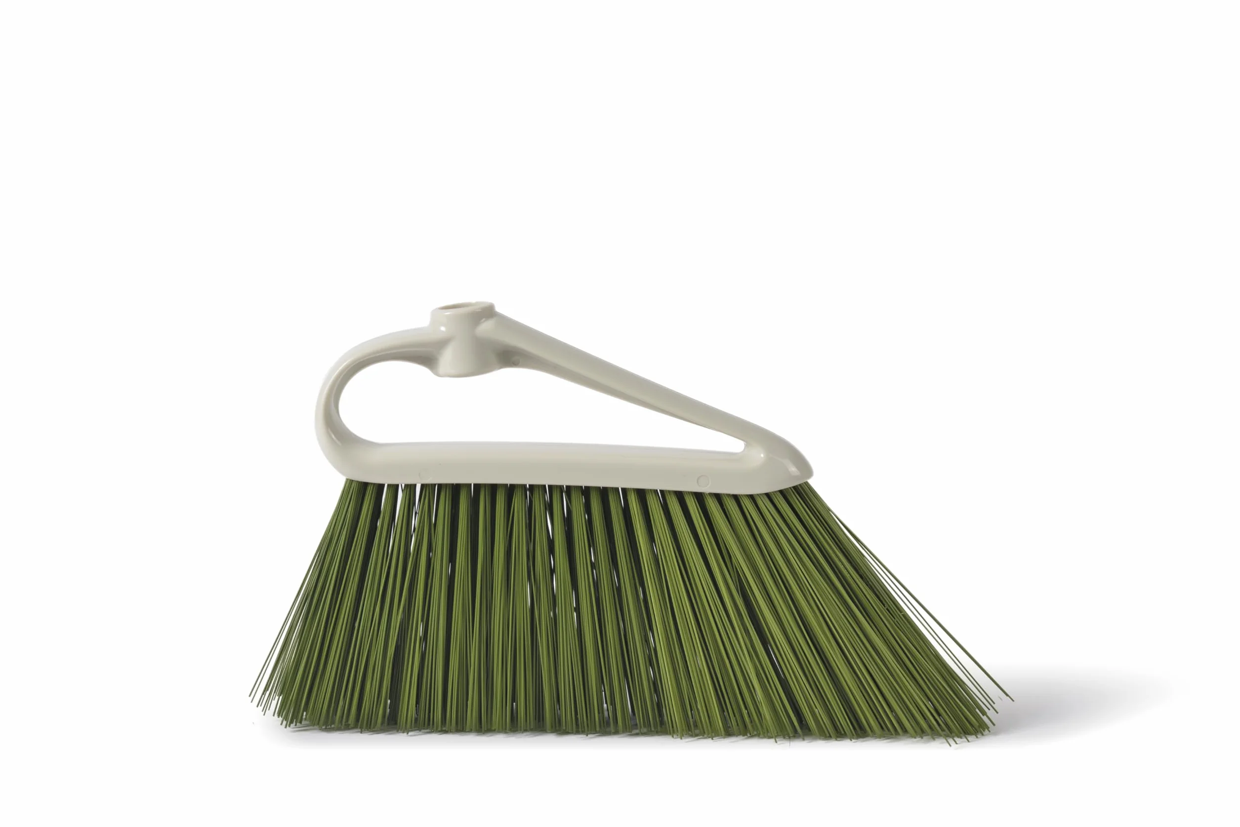 Perfetto Casa Garden Scopa per Esterni, Plastica, Coccia Ghiaccio/Setola Muschio, 34x5x20.0 cm