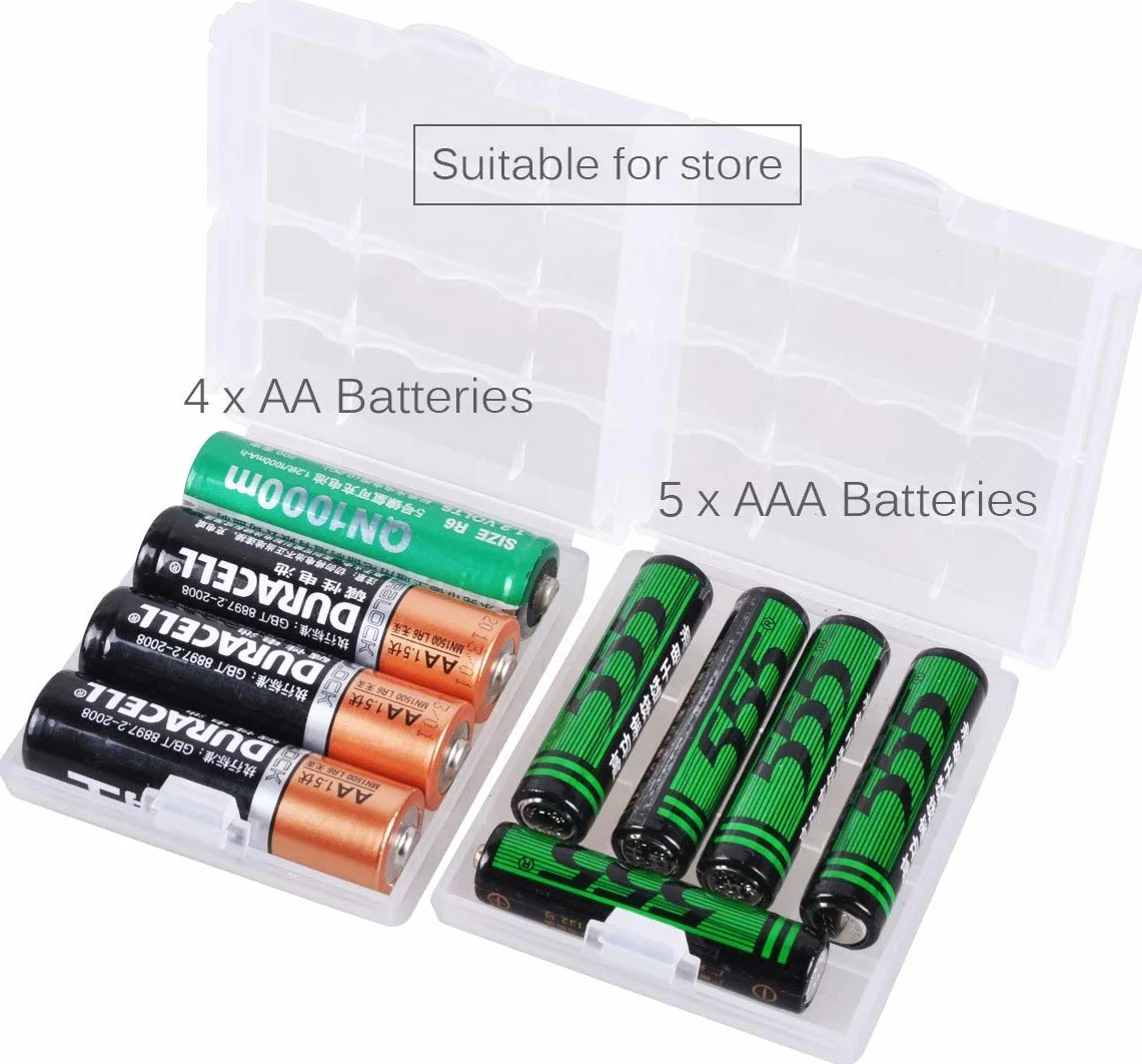 GTIWUNG Tester Batteria Digitale LCD BT-168D per AA/AAA/C/D 1.5V PP3 9V Batterie a Bottone