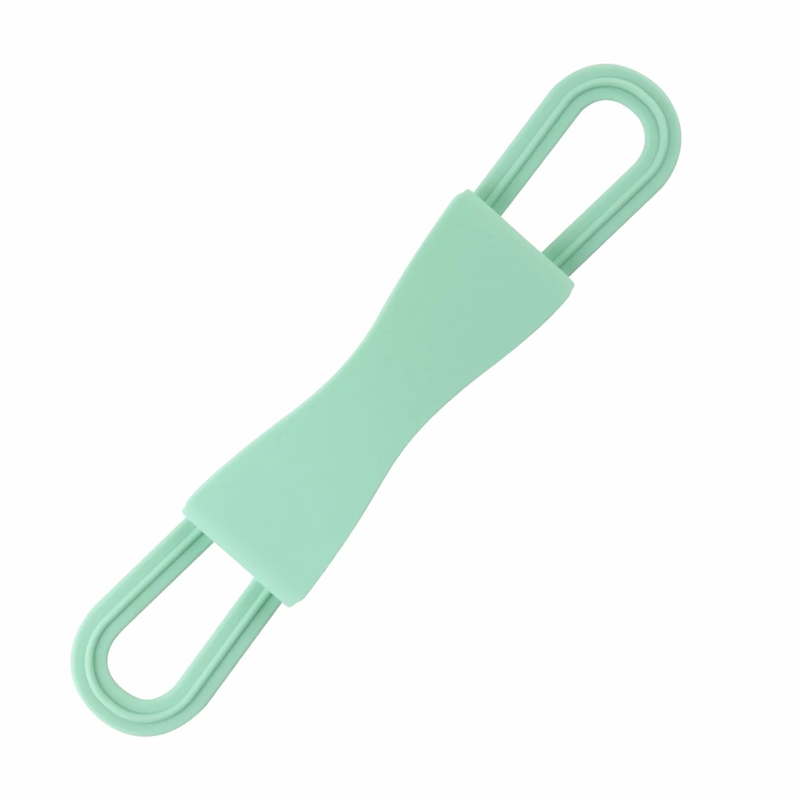 Ergonomic Silicone Hand Strap Holder for Tablet & E-Reader, Compatible with Kindle 4.7"-8", Matcha Green