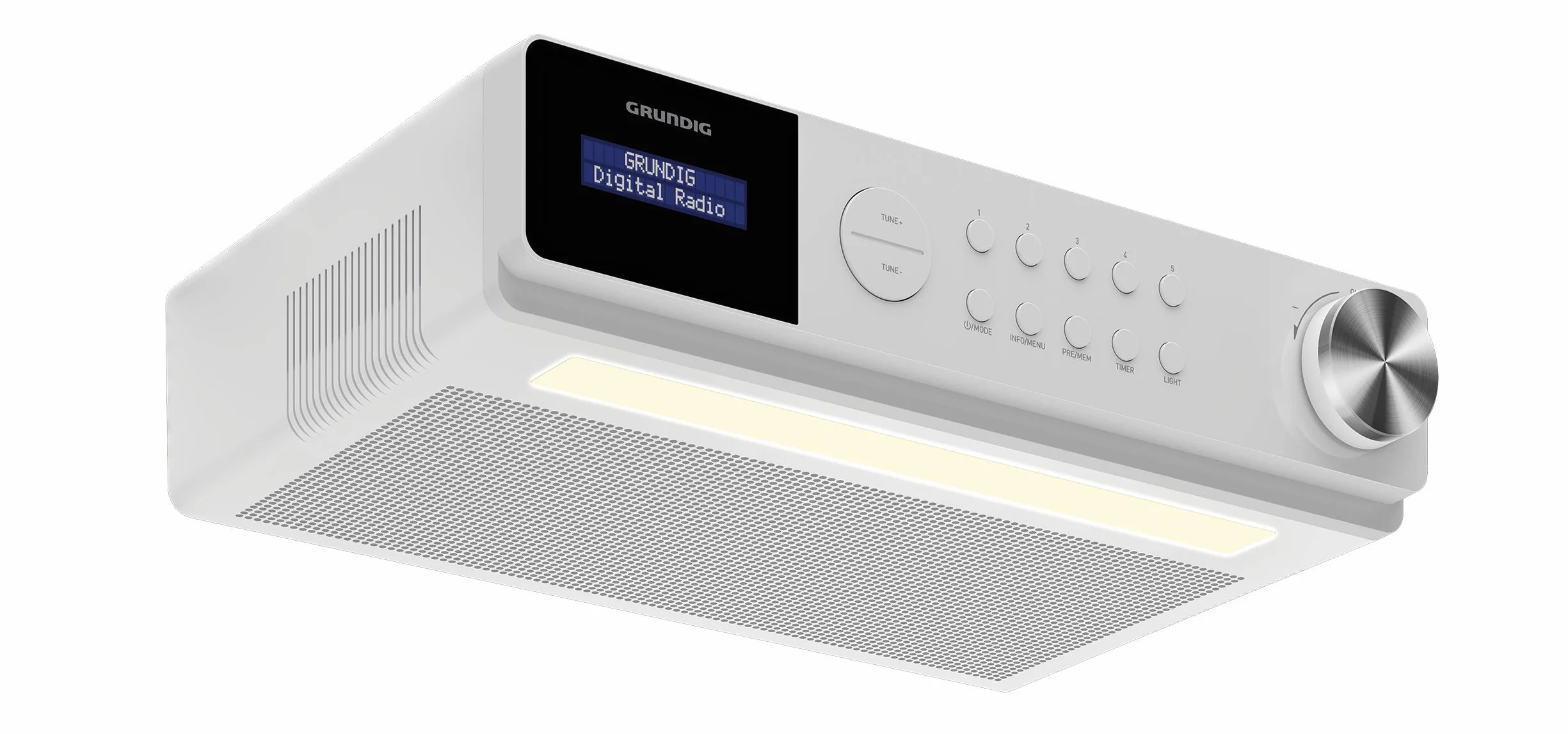 GRUNDIG radio da cucina DKR Bluetooth DAB DAB+ bianco