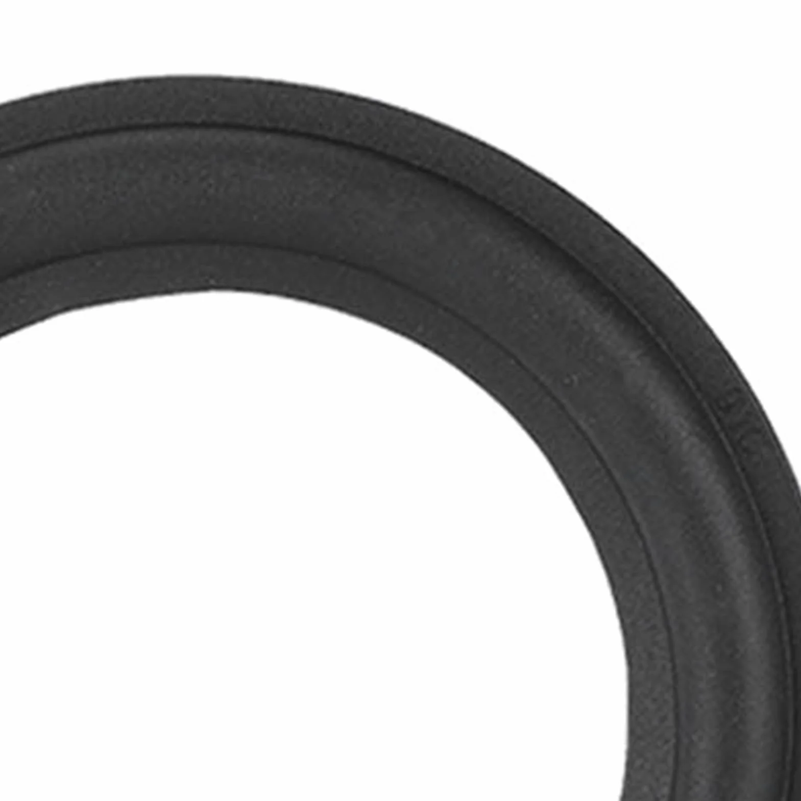 Membrana Riparazione Subwoofer 4 Pollici Bordo Gomma Altoparlante 2 Pezzi Nero Hi Fi Woofer
