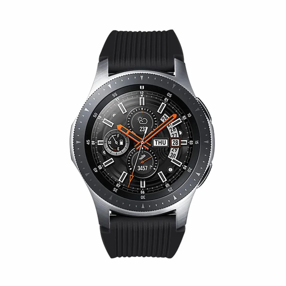 Samsung Galaxy Watch 46 mm Cinturino in Silicone Morbido 22 mm Compatibile con Galaxy Watch 3 45 mm, Gear S3 Frontier/Classic, Huawei GT 2 46 mm
