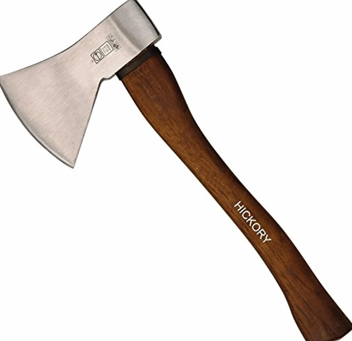 RUTHE Ascia spaccalegna 800g | Acciaio forgiato | Manico in legno di hickory
