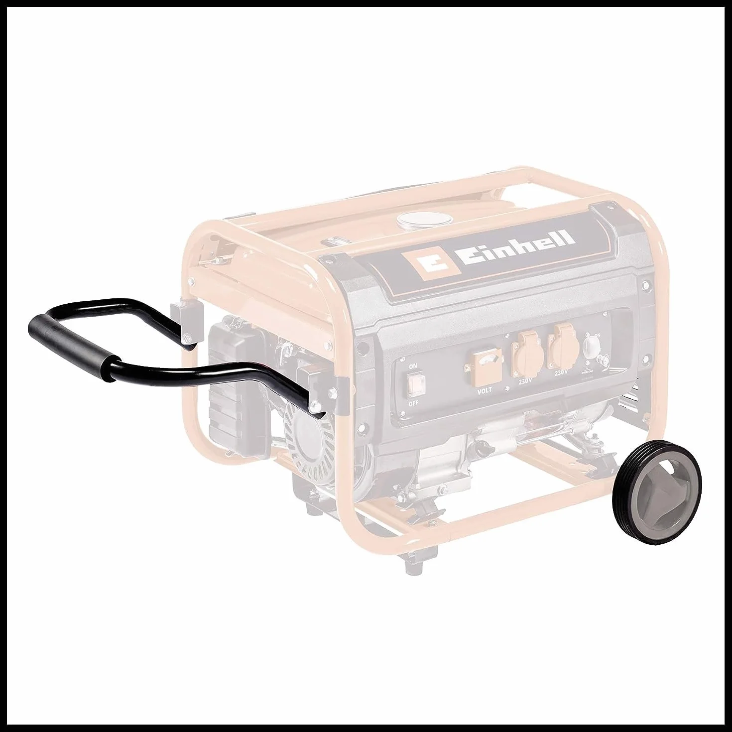 Einhell TC-PG 35/E5 Generatore di corrente a benzina ((benzina, motore 4 tempi, max 3100 W, motore a 4 tempi a basse emissioni, 2 prese da 230 V, funzione AVR)
