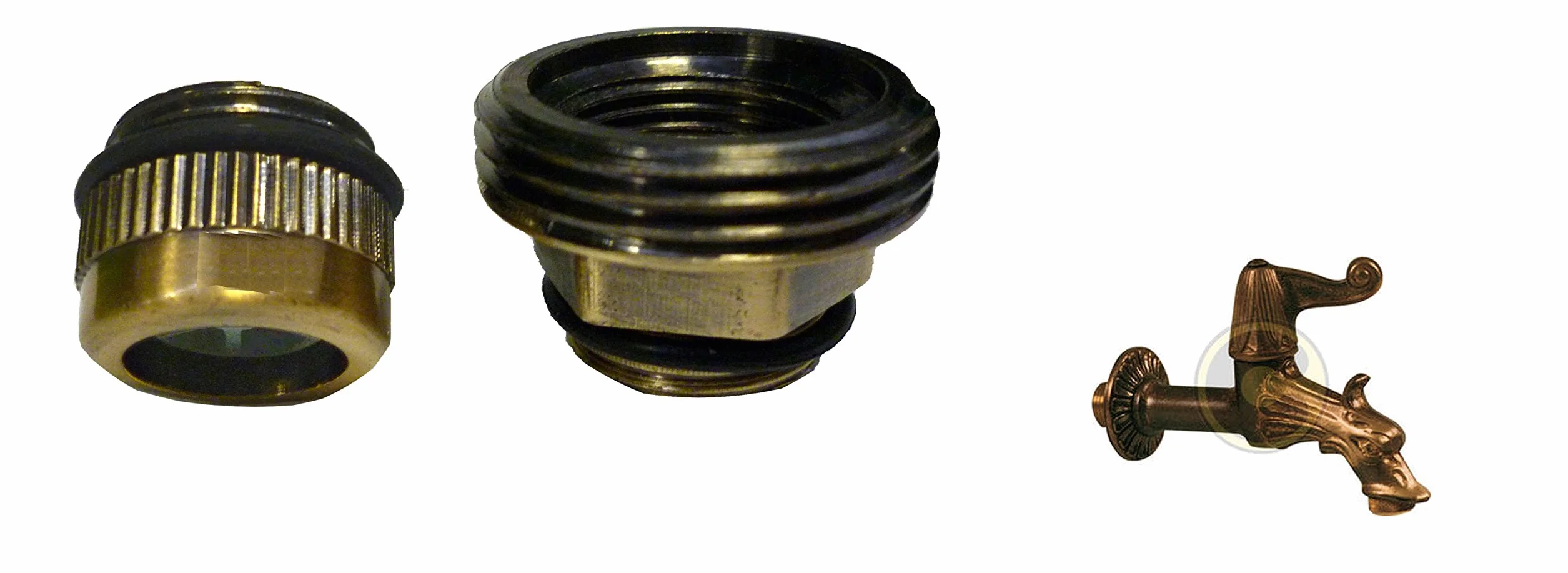 raccordo portagomma con areatore per rubinetto artistico fontana fontane