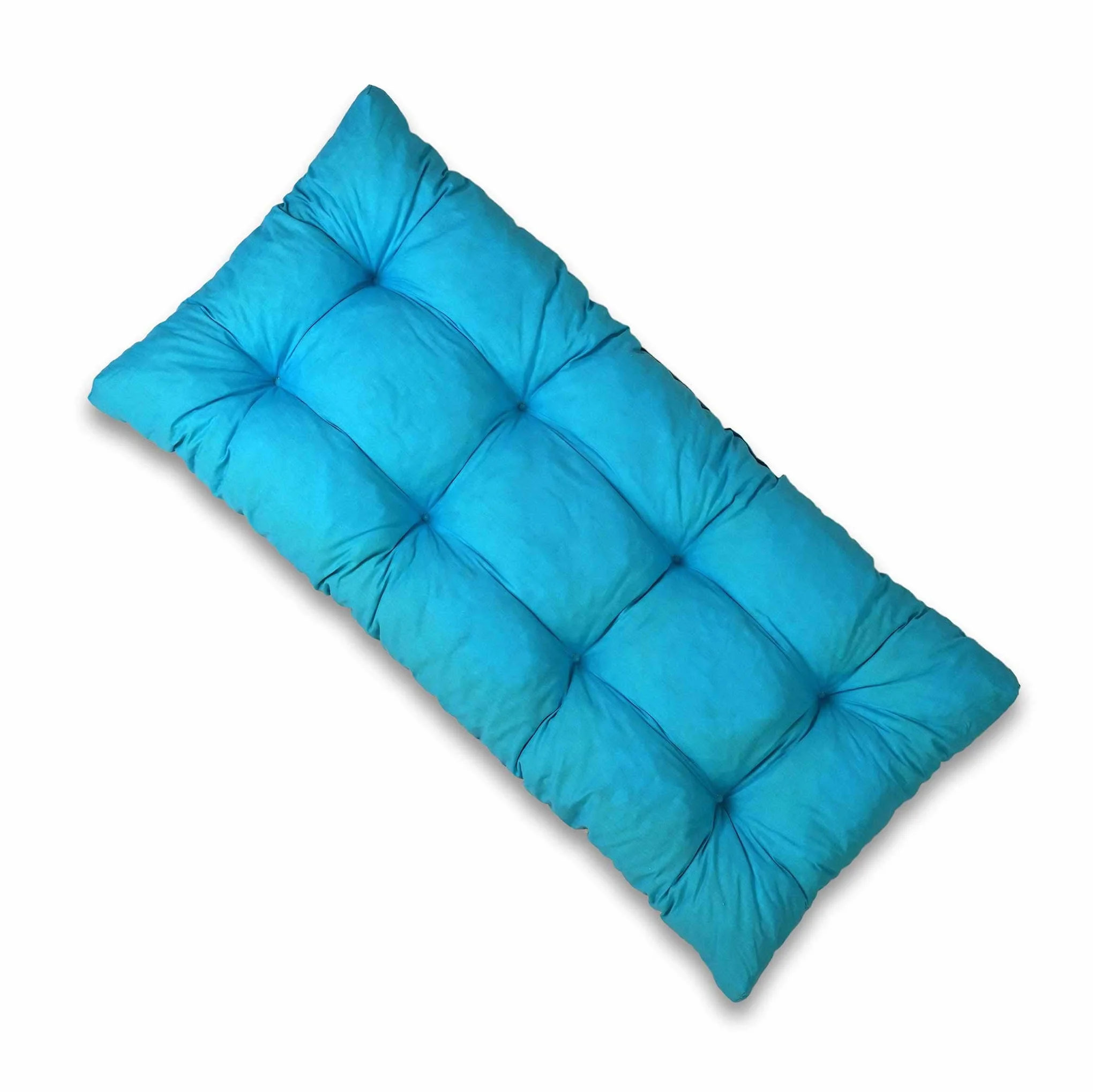 TECNOWEB Cuscino imbottito per Poltrona Sdraio Relax (115x55x21cm) - 100% Made in Italy - Ricambio Ideale per Interni ed Esterni (Giardini, Cortili, terrazzi) - Disponibili Diversi Colori
