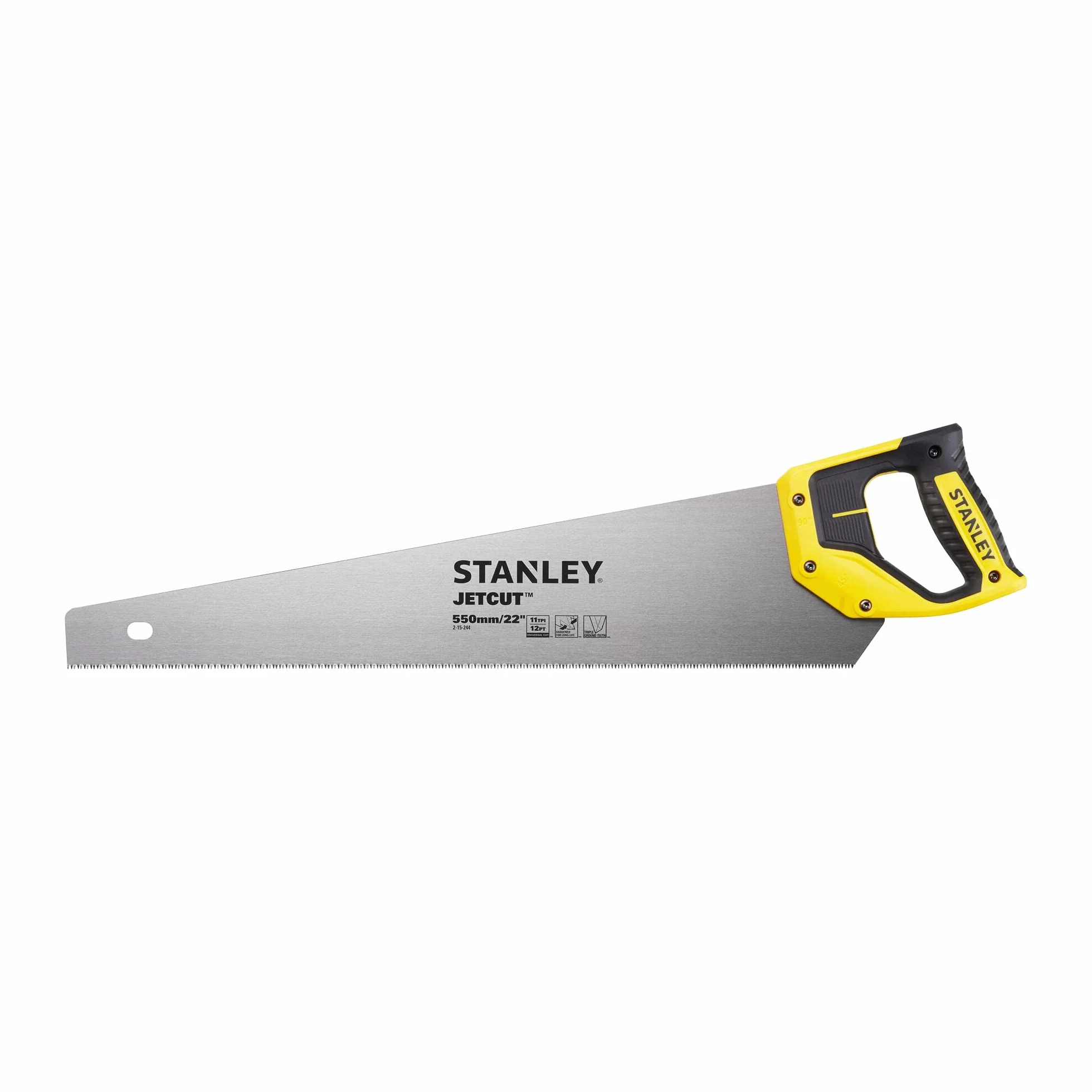 STANLEY 2-15-244 Sega a Mano Jet Cut Fine, 550 mm