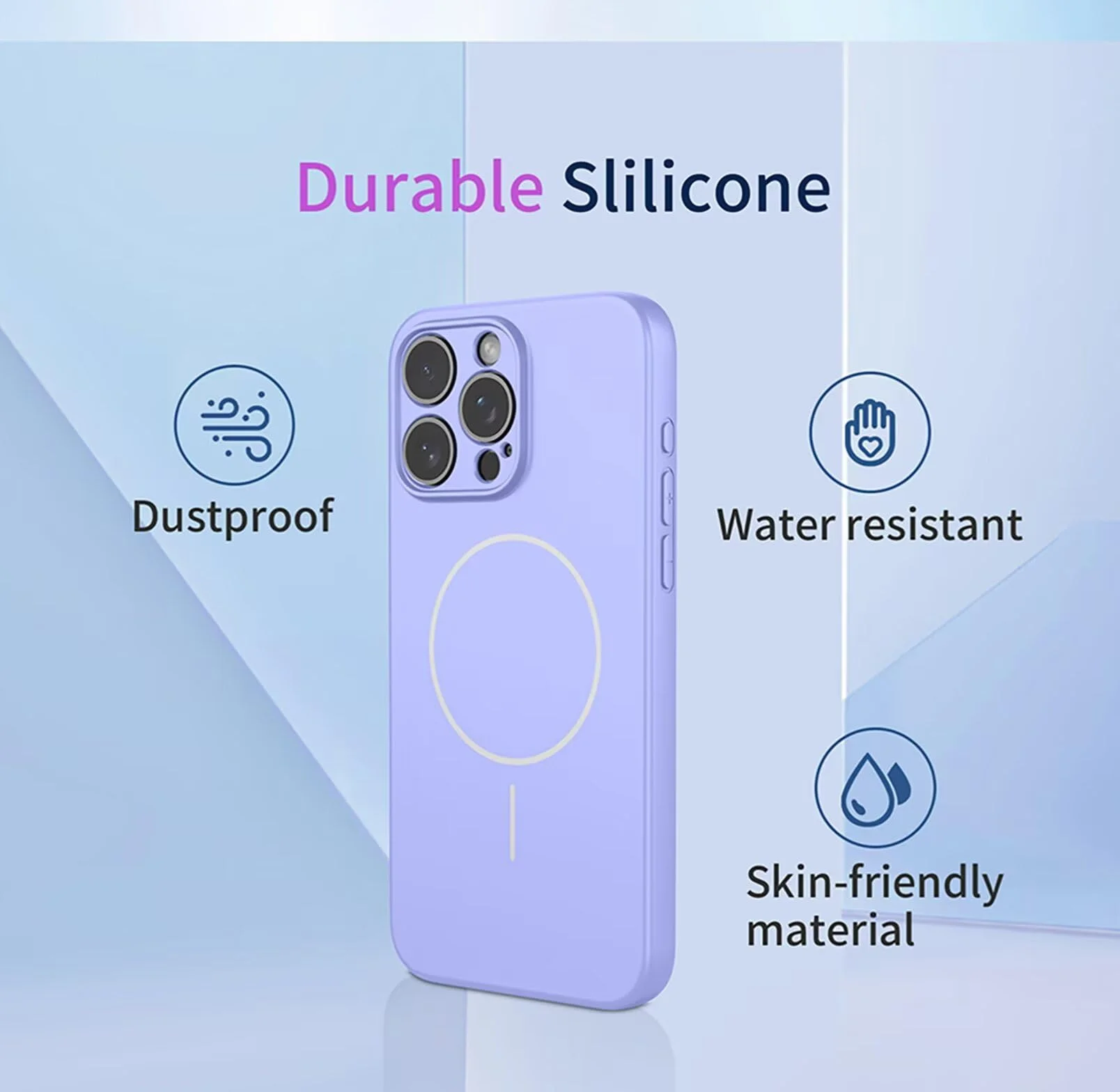 ILING Cover per HONOR 400 Lite 5G, Custodia in Silicone TPU Morbido Antiurto Opaco Porpora
