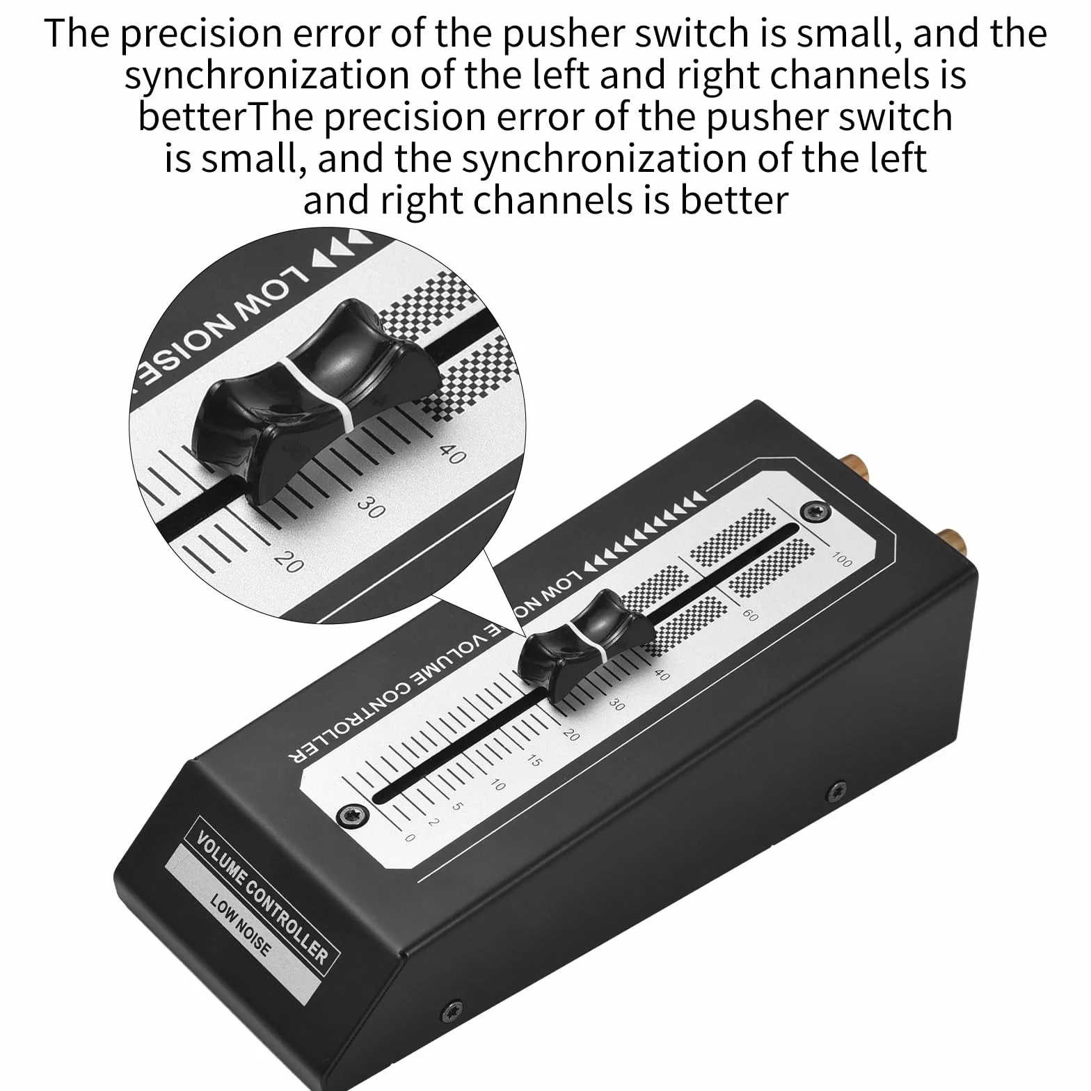 Mini Controller di Volume Passivo Preamplificatore HiFi per Altoparlanti Monitor Attivi