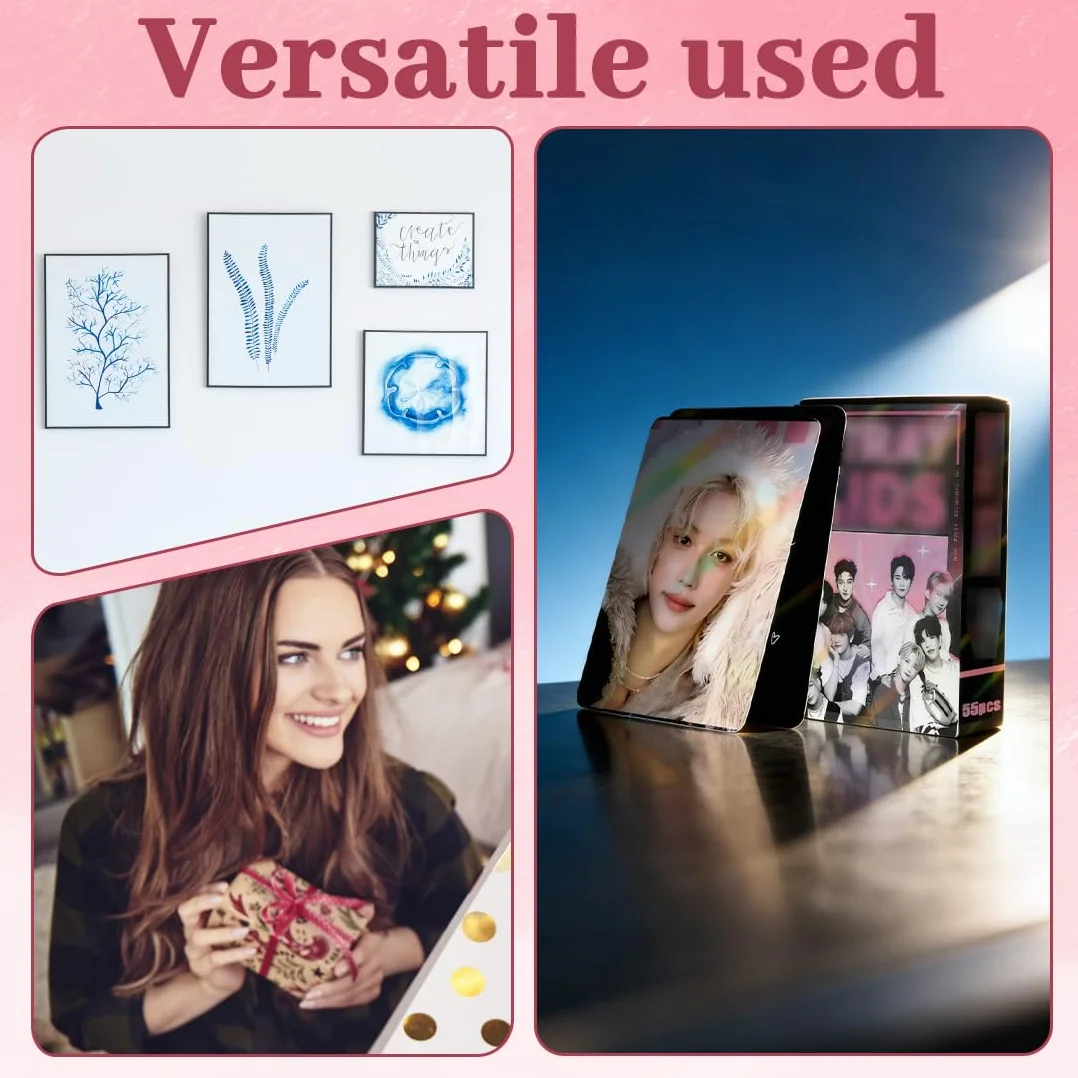 Carte SK Set con 2 Portachiavi Figure, Carte Album Star Maschili Coreane, Regali Fan Ragazze