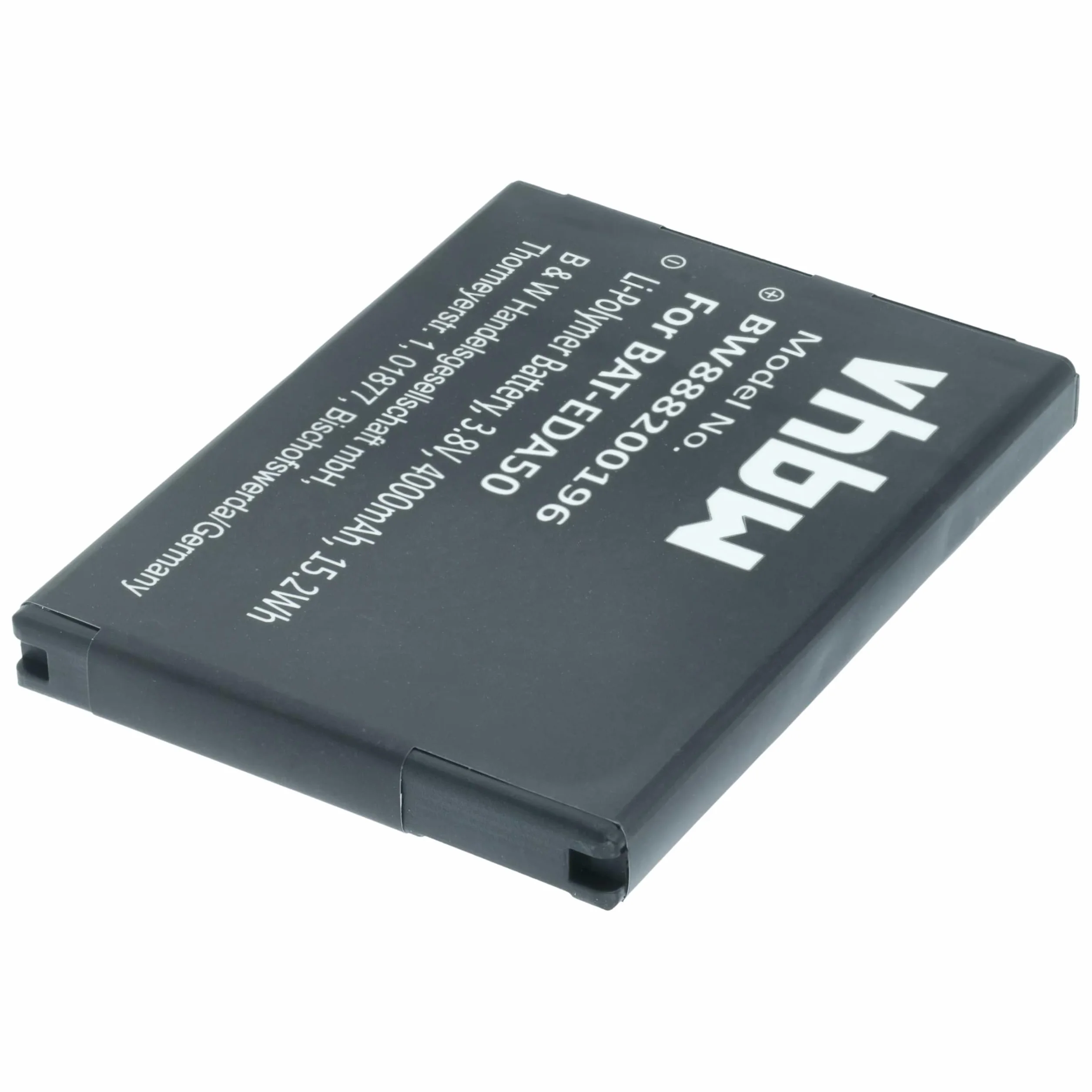 vhbw batteria sostituisce Honeywell 4000mAh 3,8V Li-Poly per lettore di codici a barre POS