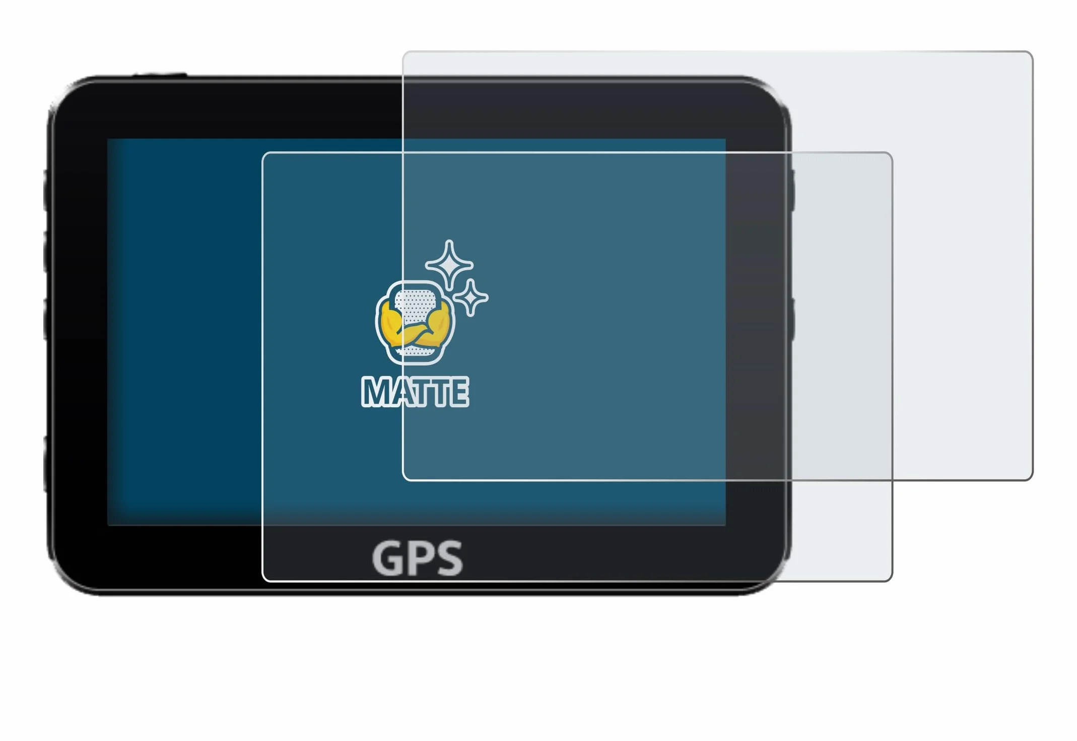 brotect Pellicola Protettiva Opaca 7" per GPS 17.8 cm (7,0 pollici) 154.8 mm x 87 mm 16:9 2 Pezzi
