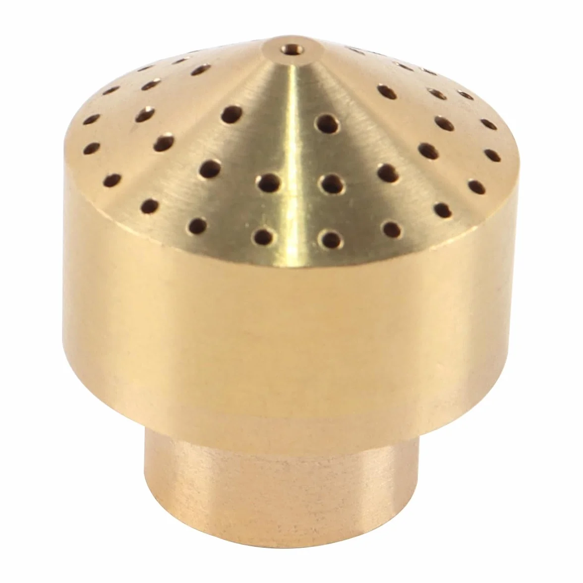 Ugello per Fontana multidirezionale in Ottone da 1/4 di Pollice, Accessorio per Fontana Quadrata da Giardino, Decorazione per spruzzo d'Acqua per casa, Cortile, Parco, Hotel, Piscine