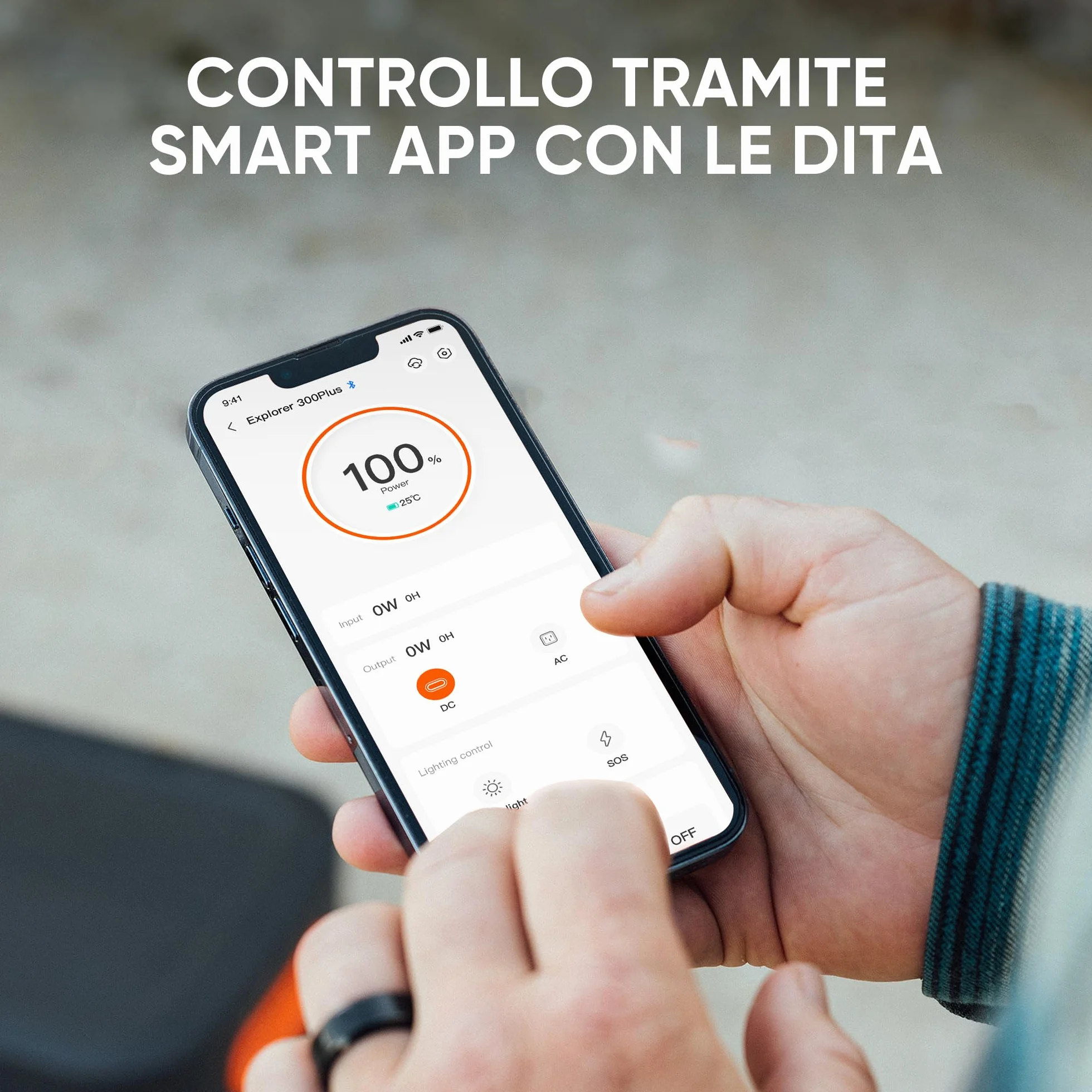 Jackery Centrale Elettrica Portatile Explorer 300 Plus 256Wh con LiFeP04, fino a 300W di potenza, per alimentazione di emergenza/campeggio/caravan/a casa