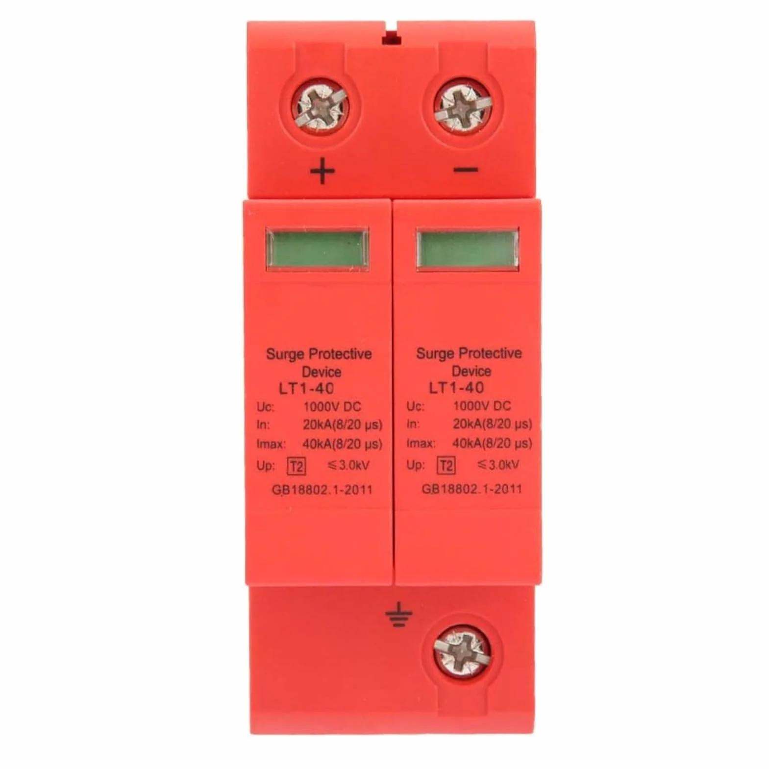 DEWIN Scaricatore di Sovratensione DC 1000V 2P 20KA~40KA Dispositivo di Protezione Contro Le Sovratensioni