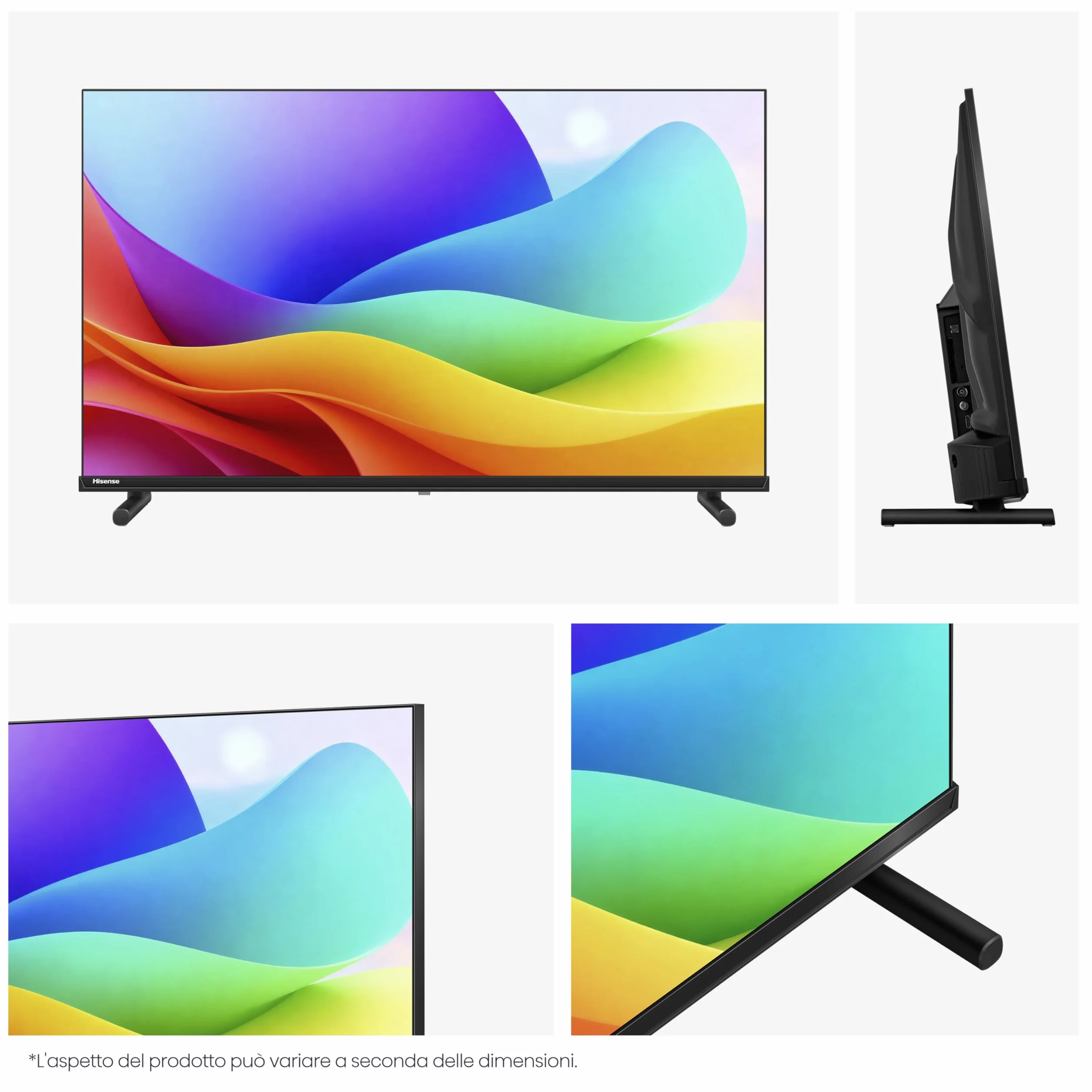 Hisense Smart TV QLED 40" FHD 40E5ST, 60Hz, Dolby Atmos, VIDAA OS, HDR10, Game Mode, Works with Alexa, Wi-Fi