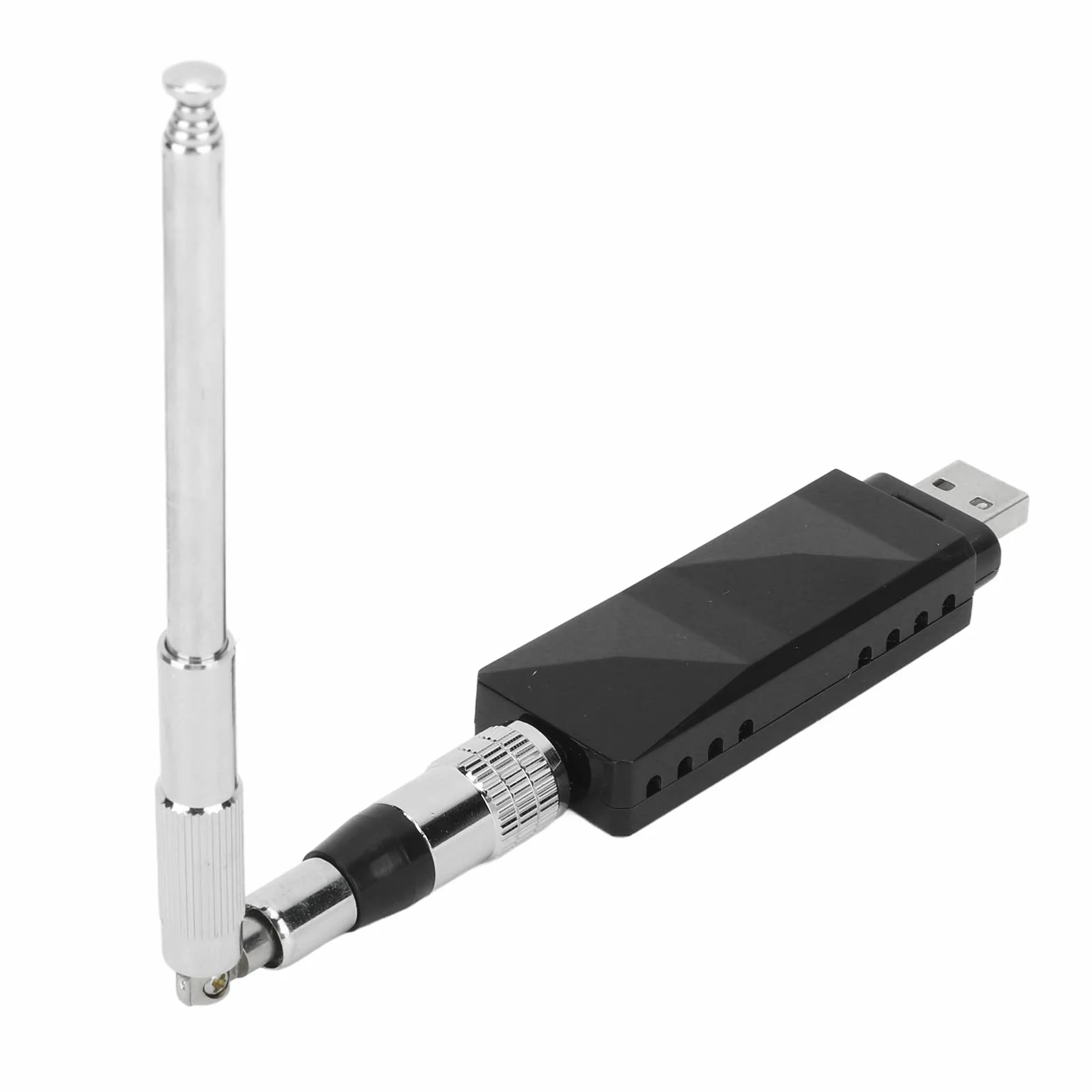 Yctze Ricevitore AIS a Doppio Canale Uscita USB con Antenna per Barche Marine ABS Portatile Pieghevole Acciaio Inossidabile