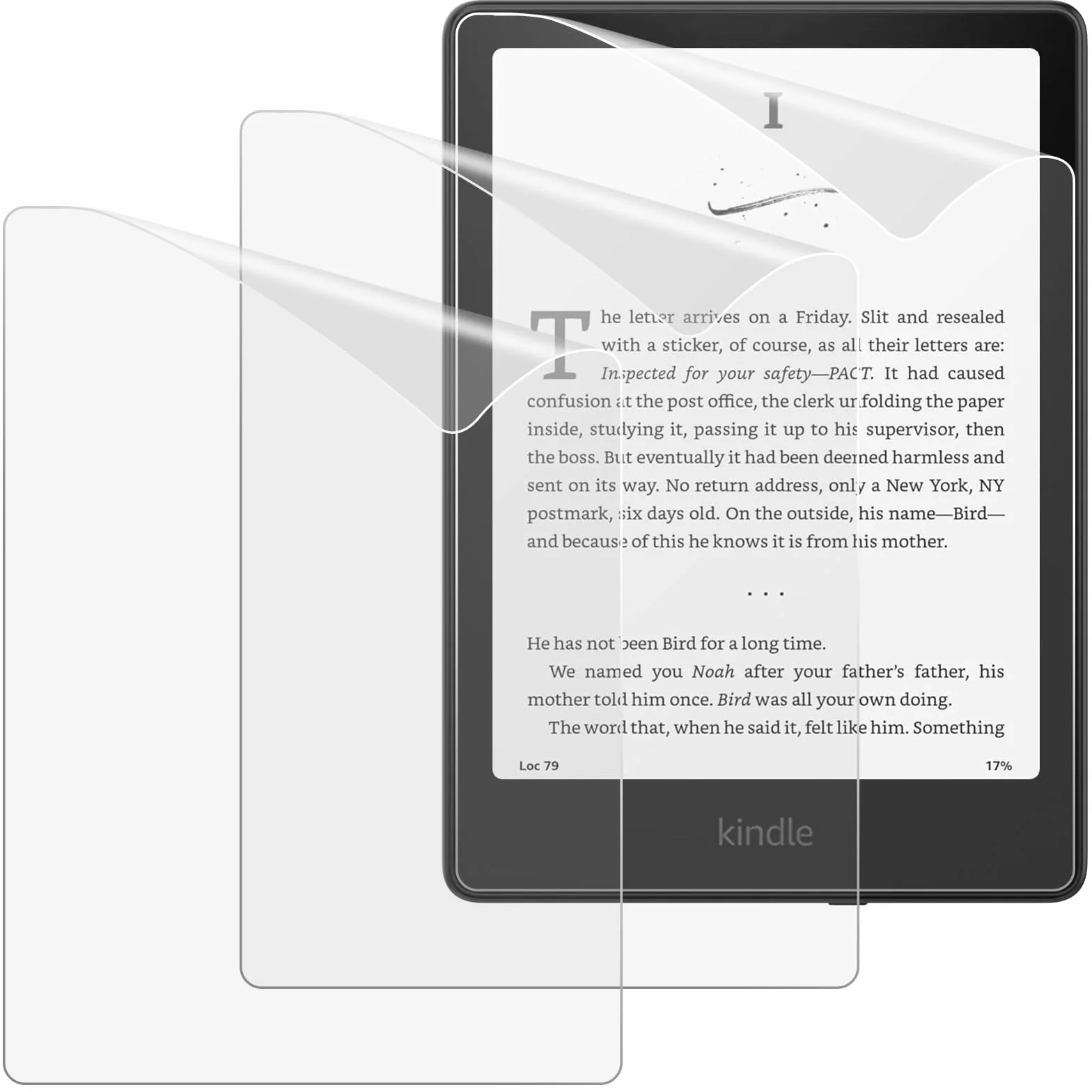 MoKo 3 Pezzi Pellicole Protettive per Kindle Paperwhite 7" 12ª Generazione 2024 e Kindle Colorsoft Signature Edition Pellicola Protettiva Opaca Premium PET Anti-Riflesso