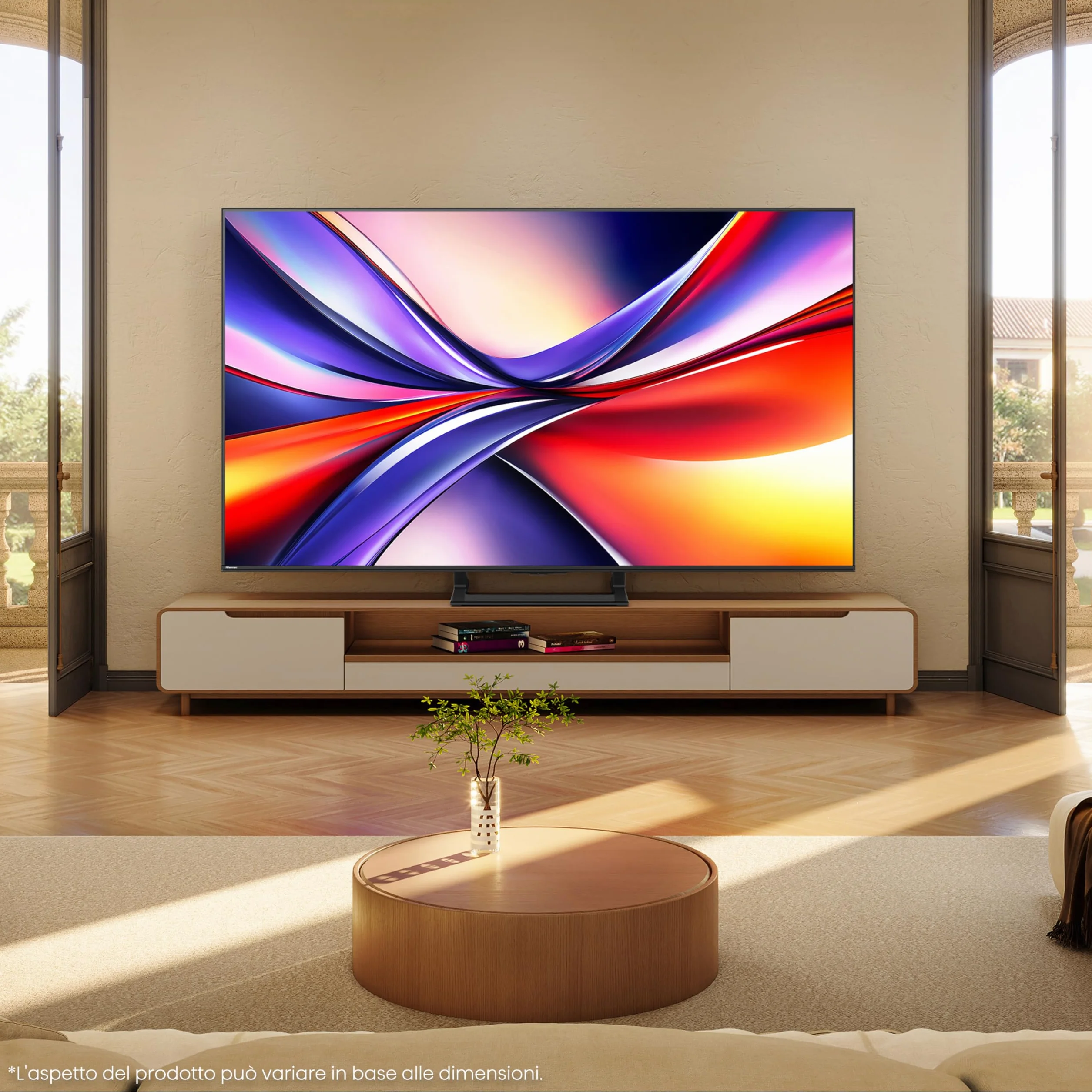 Hisense TV 50" QLED 4K 50A72Q Smart VIDAA U8 Dolby Vision HDR 10+ Game Mode Plus Dolby Atmos Alexa