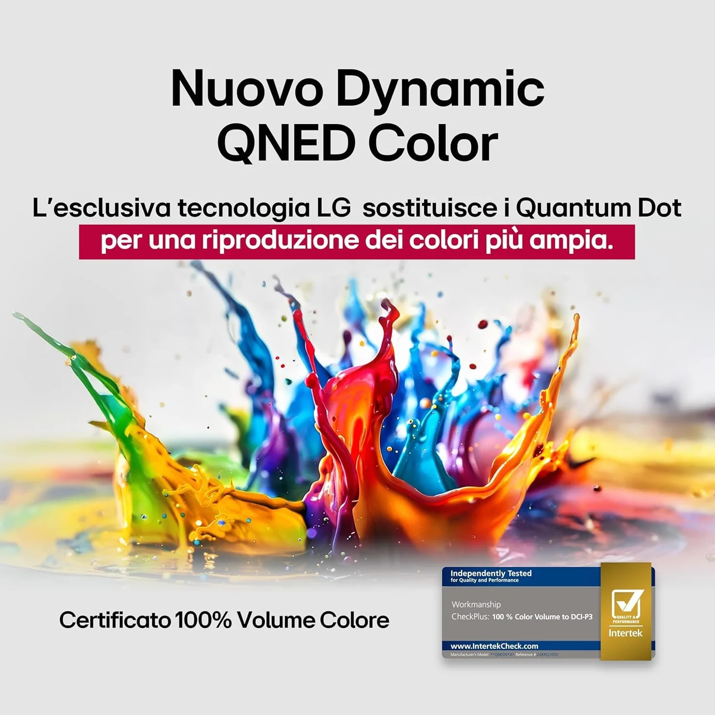 LG QNED AI QNED80 TV 43 pollici Smart TV 4K Processore α7 Gen8 Dynamic QNED Color Design Super Slim webOS AI Gaming VRR 4K@60Hz 43QNED80A6A