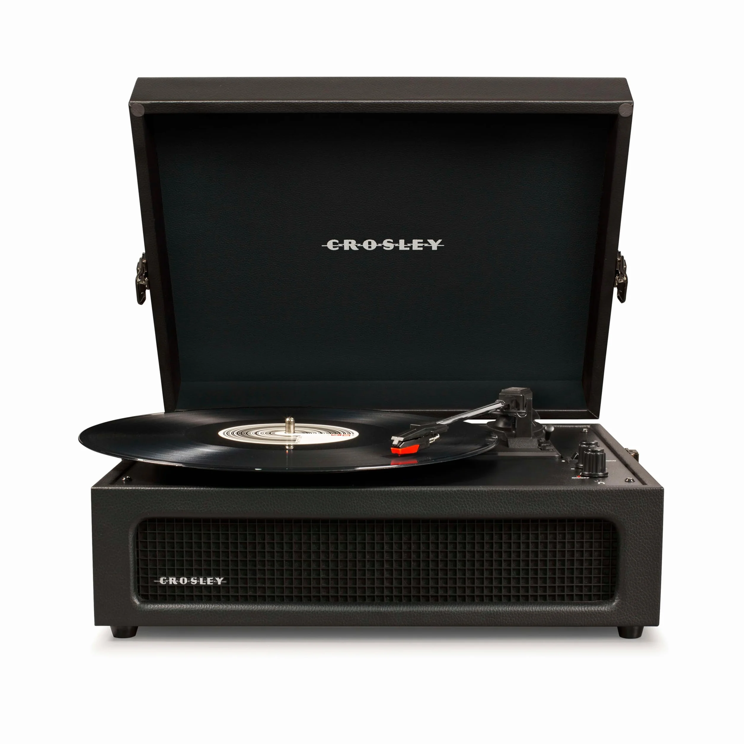 Crosley Voyager Giradischi Vintage Portatile Bluetooth 3 Velocità Nero