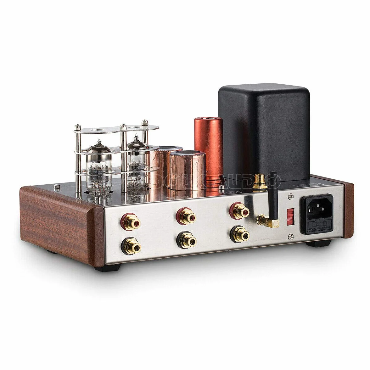 Nobsound Preamplificatore Tubo HiFi Classe A Bluetooth Ricevitore Audio Stereo Lettore USB