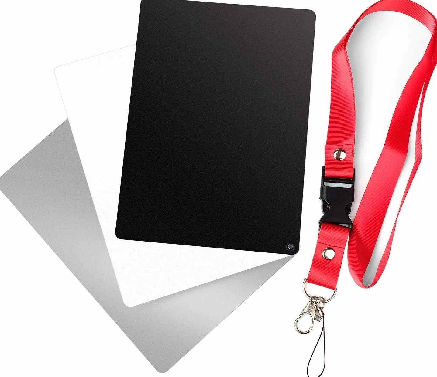 Carta Grigia Bilanciamento del Bianco 5''x4'' per DSLR e Pellicola 18% Esposizione