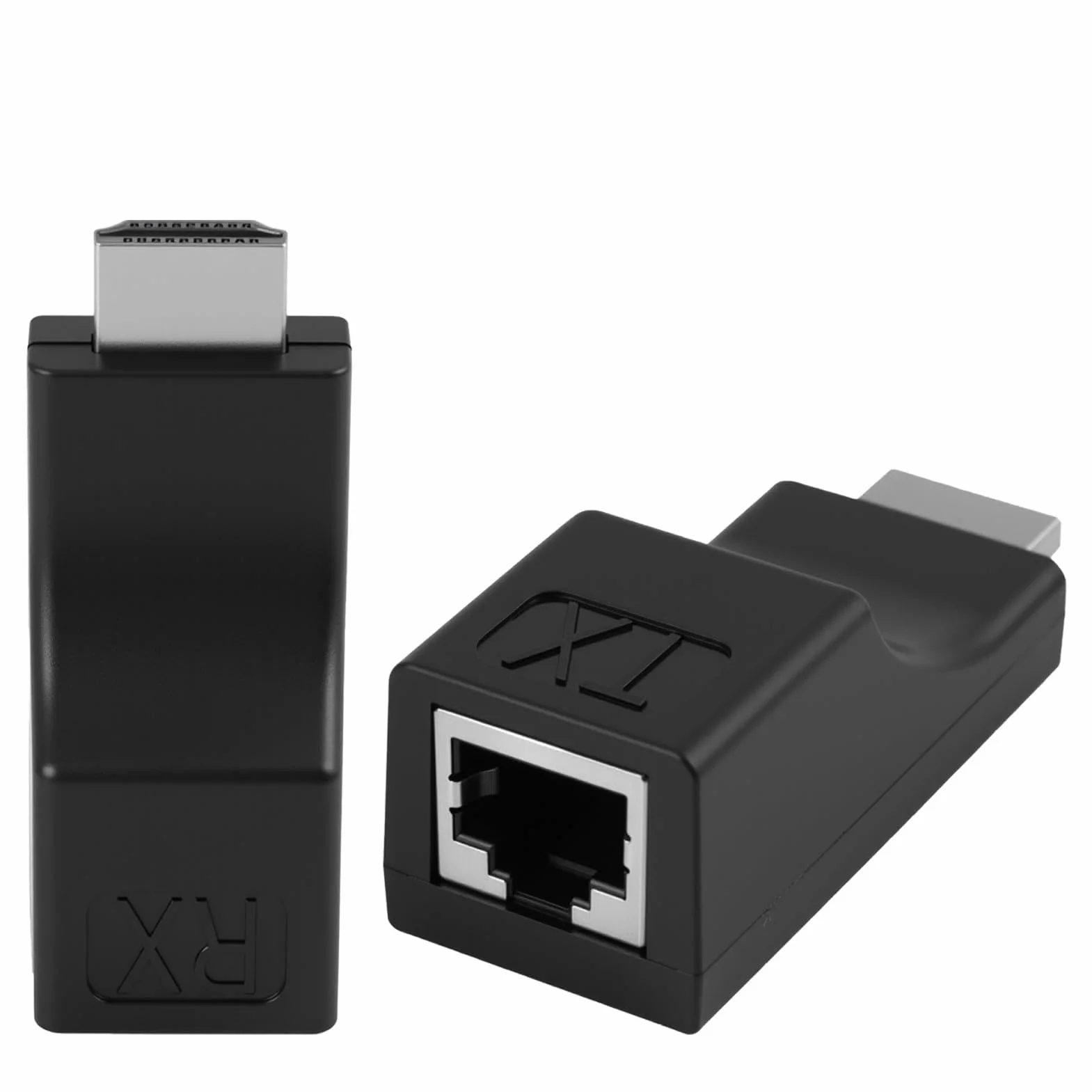 Convertitore HDMI Ethernet, Adattatore HDMI a RJ45 30m, Extender CAT6/CAT5E, Ripetitore Video 1080P Full HD