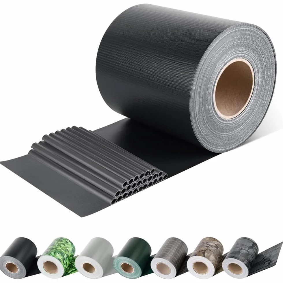 EFFE Fasce PVC frangivista 20 Clip Antracite