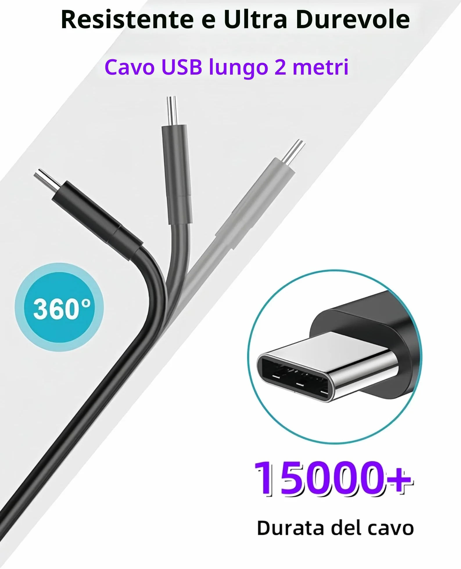 Samsung 45W USB C Caricabatterie Rapido con Cavo 2M per Galaxy S26 S25 S24 S23 S23+ S23 Ultra S22 S21 S20 Note20 A73 A53 S10 Tipo C Adattatore