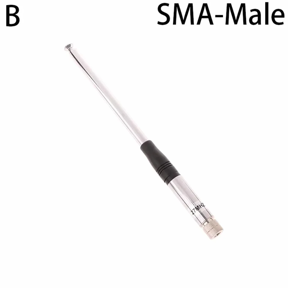 Connettore SMA antenna CB 27 MHz walkie talkie telescopica portatile
