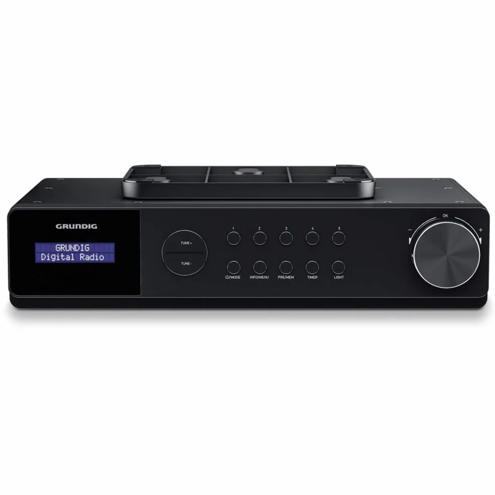 GRUNDIG DKR radio da cucina Bluetooth DAB DAB+ Nero