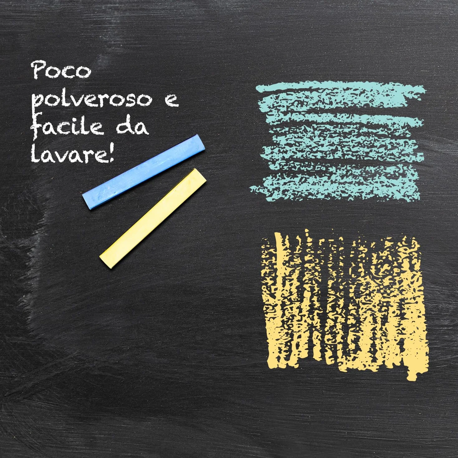 Westcott Gessetti Colorati 1,2 cm Diametro 8,5 cm Lunghezza Confezione Risparmio
