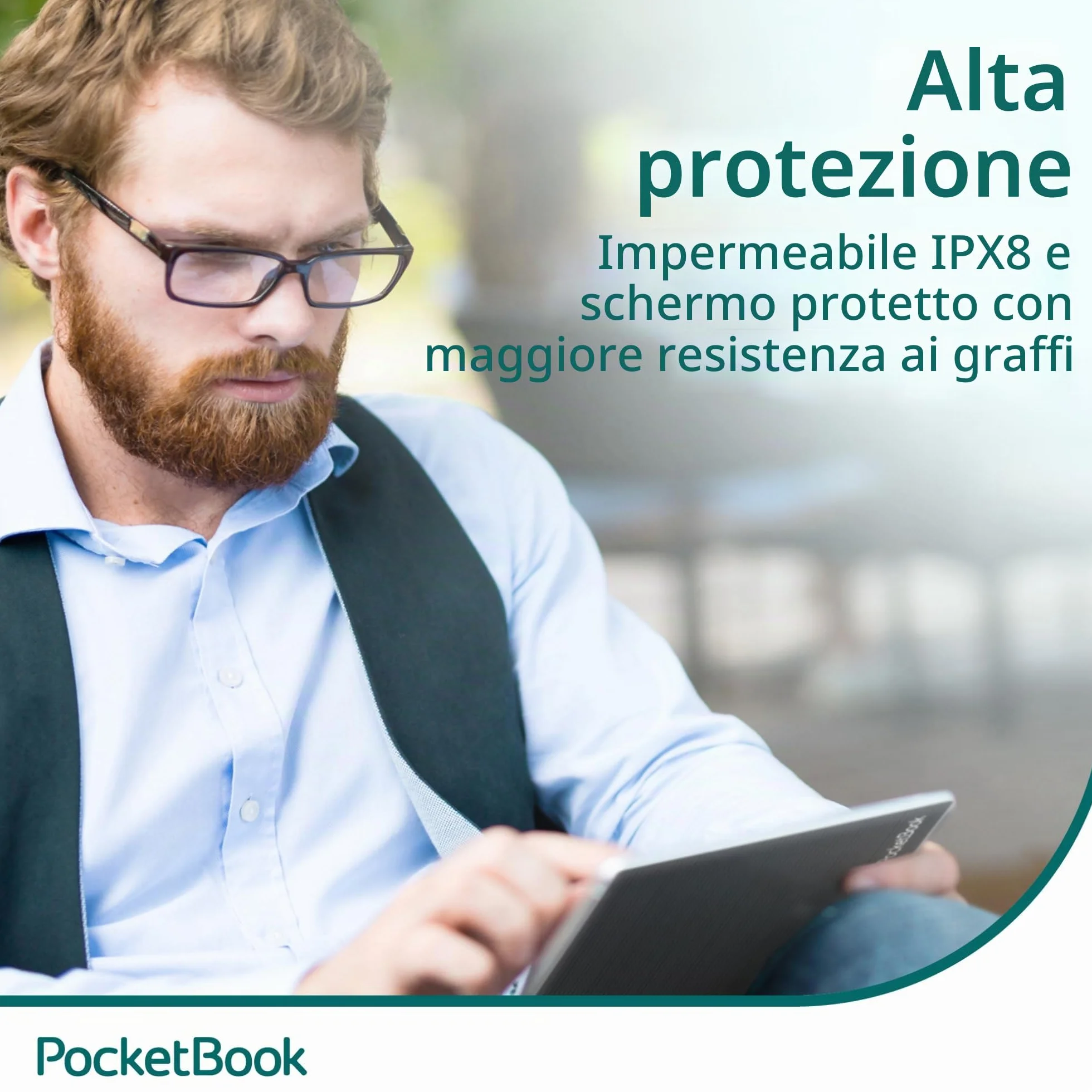PocketBook InkPad 4 Stardust Silver czytnik e-book