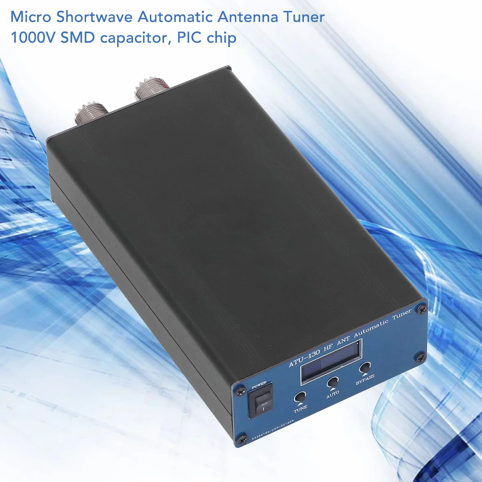 Sintonizzatore Automatico di Antenna ATU-130 1.8-50MHz 200W con Display OLED