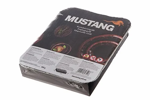 Mustang USA E GETTA Grill Mini BBQ Grill 22 x 27 x 5 cm